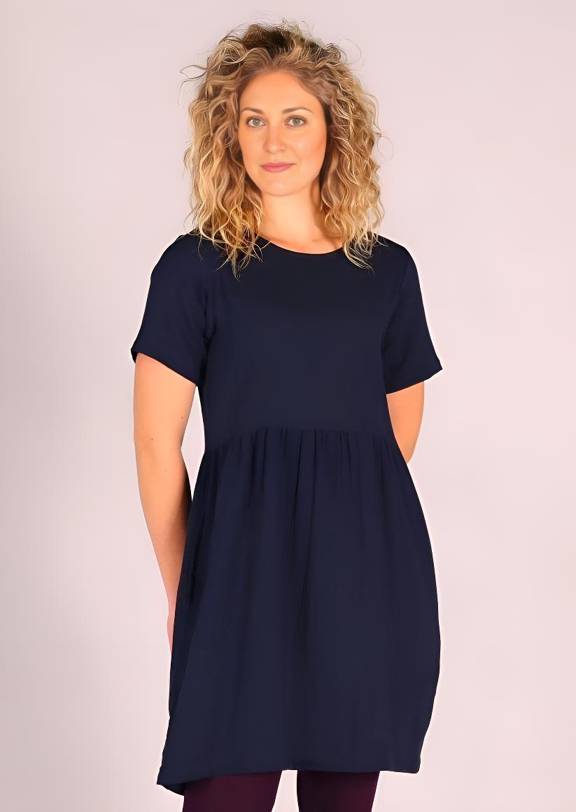 Mabel Dress Navy