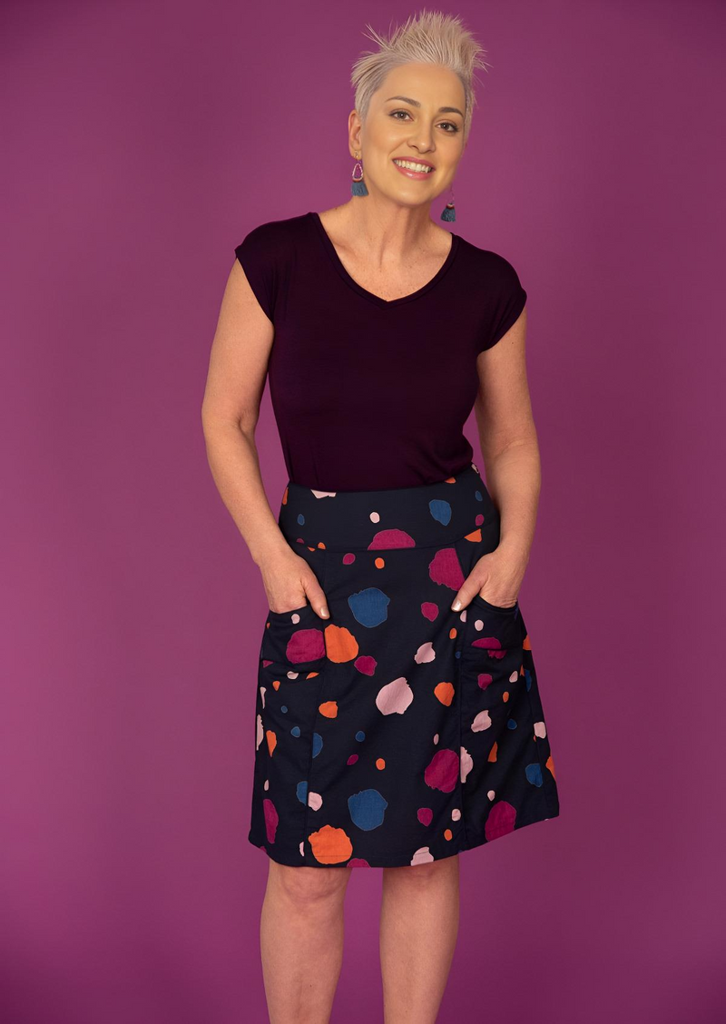 Aalia Skirt Dapple