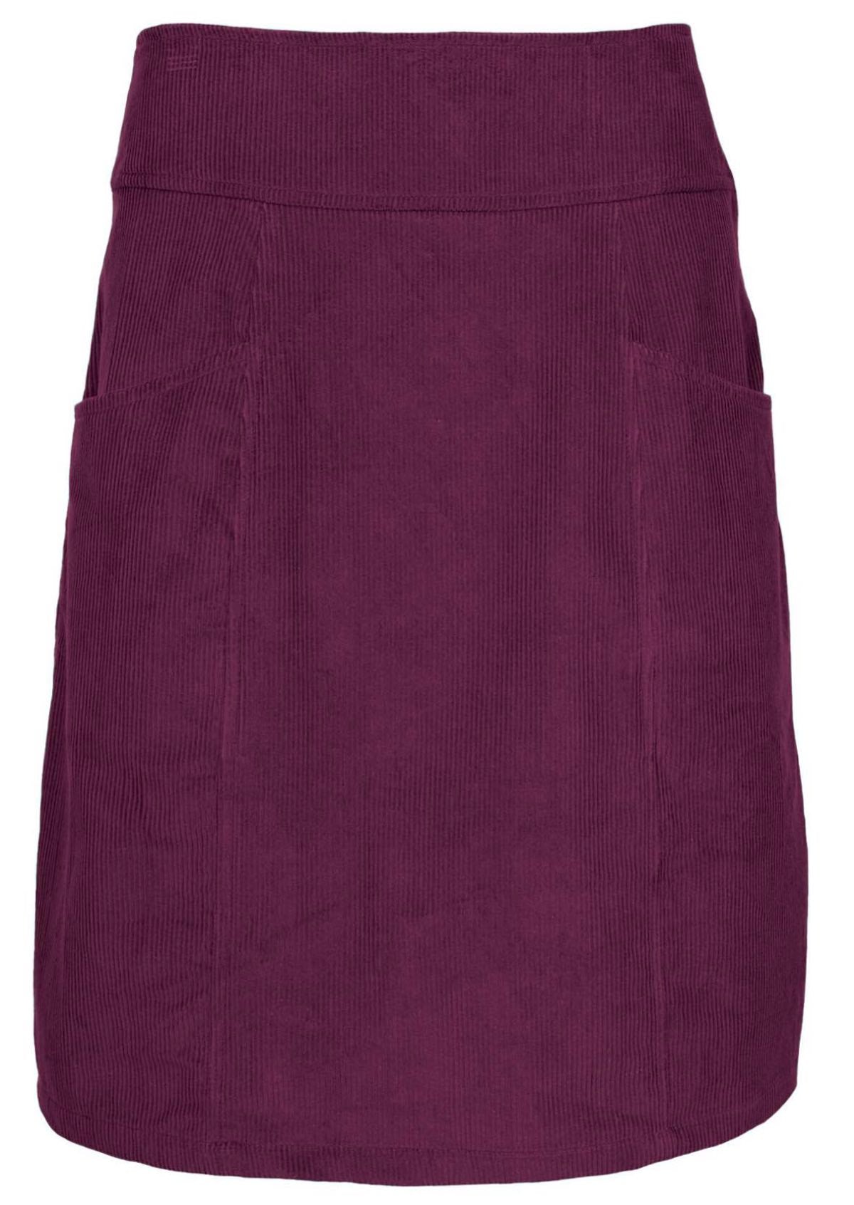 Aalia Skirt Corduroy Plum