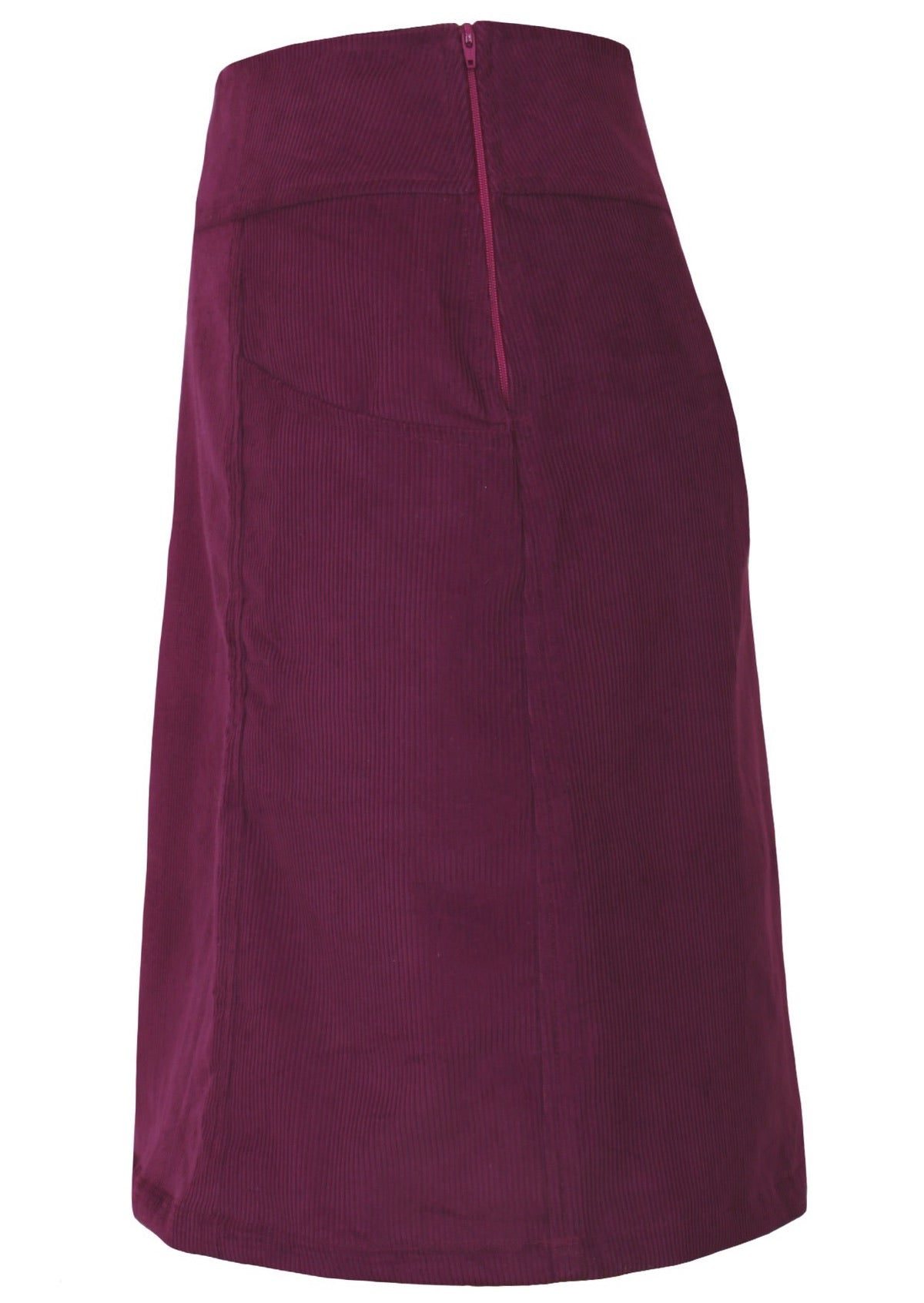 Aalia Skirt Corduroy Plum