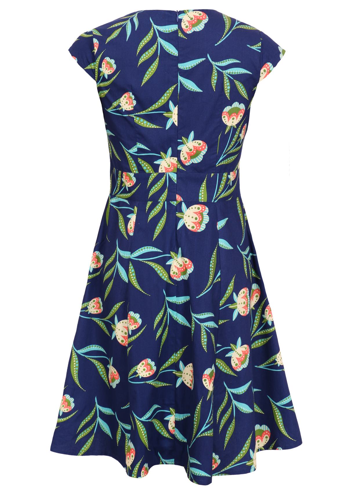 Mannequin back of dress.