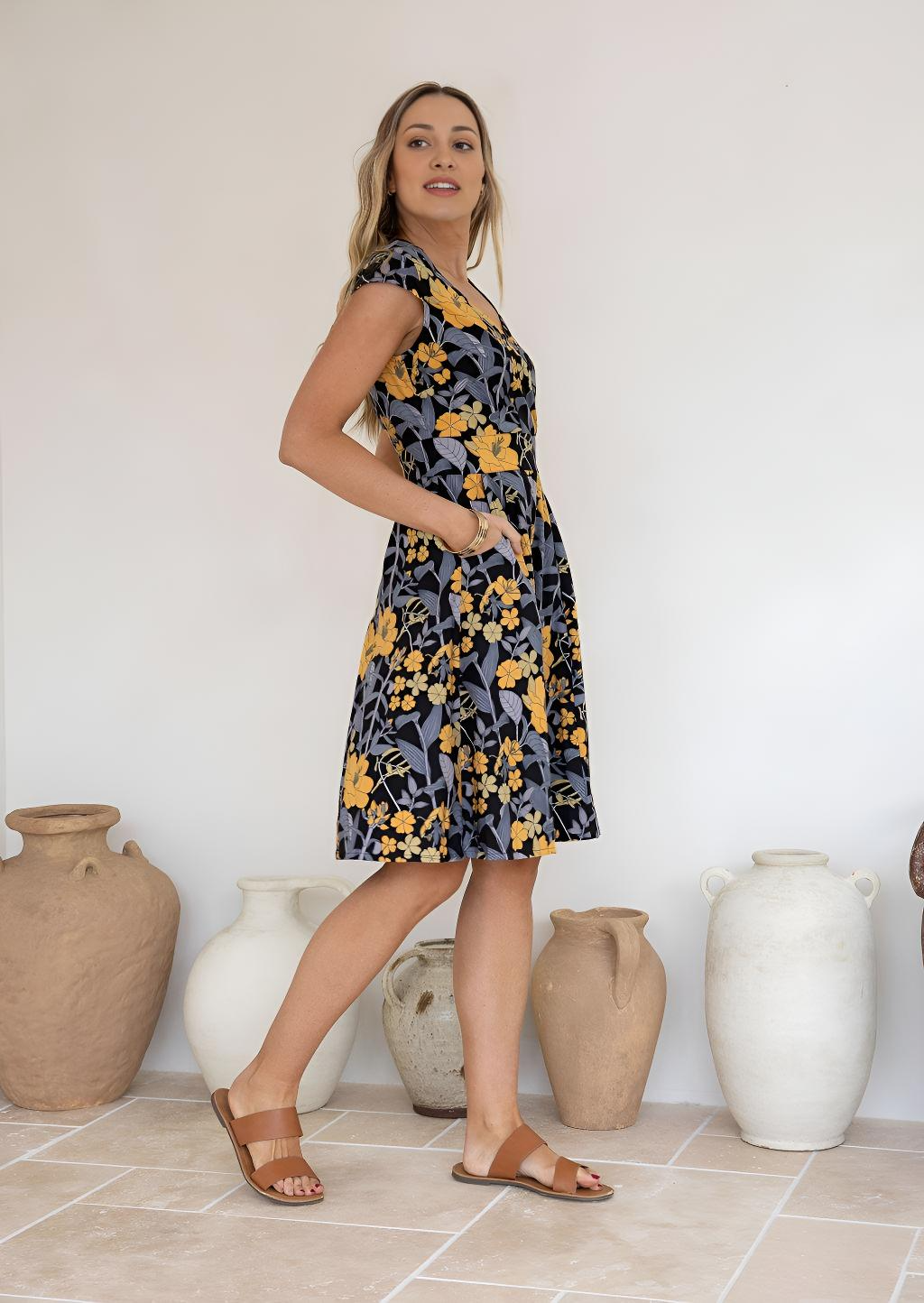 Alice Dress Night Shade