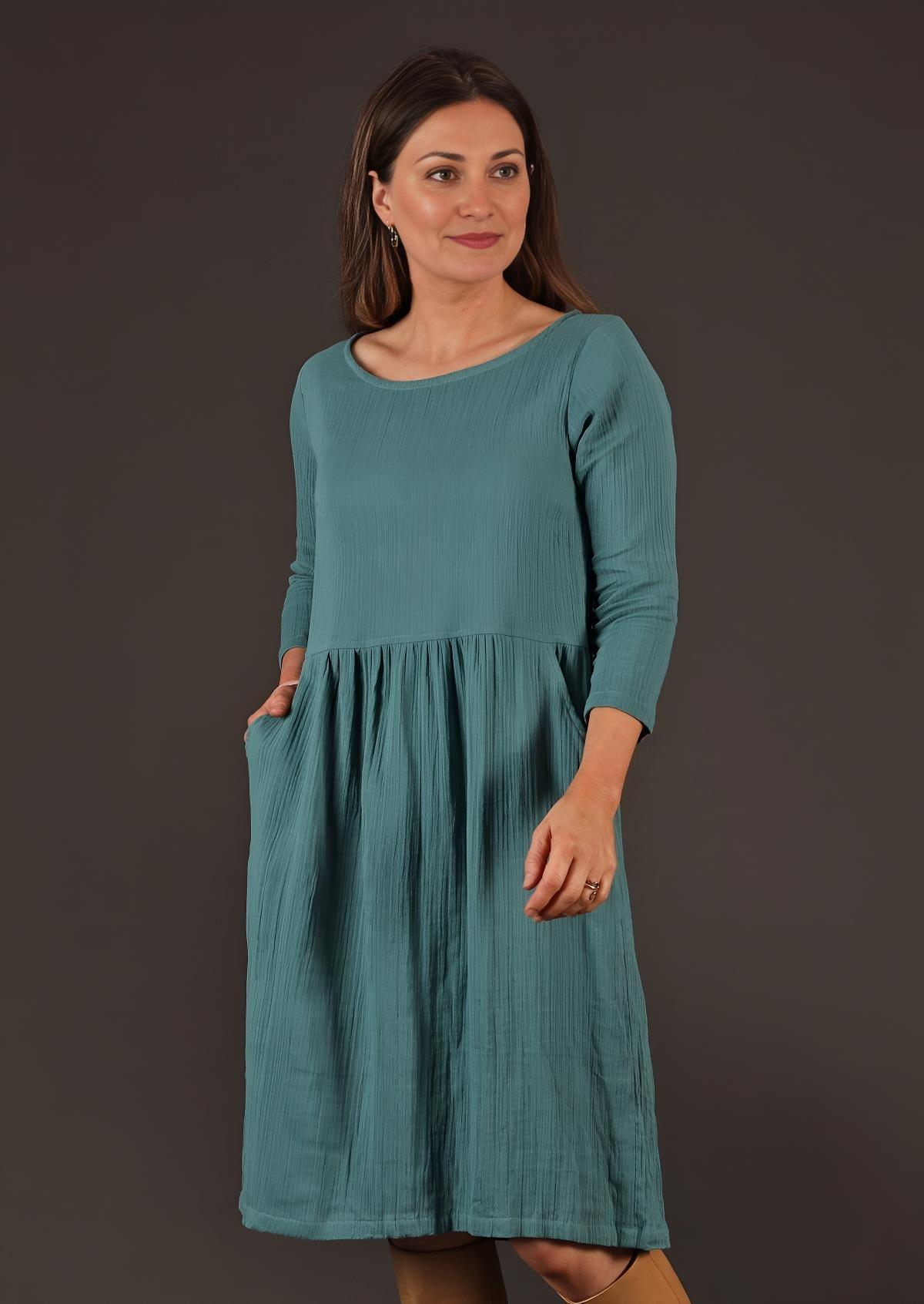 Avery Dress Sea Green
