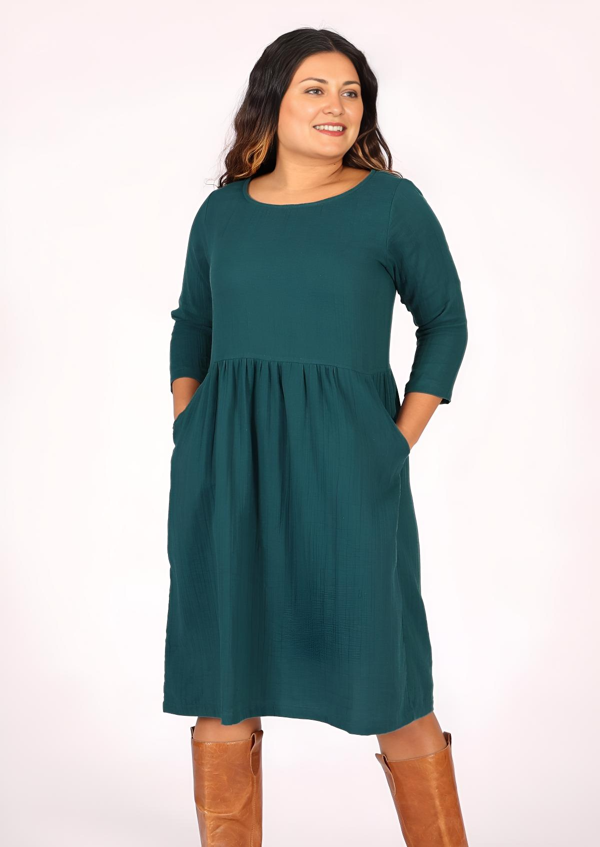 Avery Dress Teal