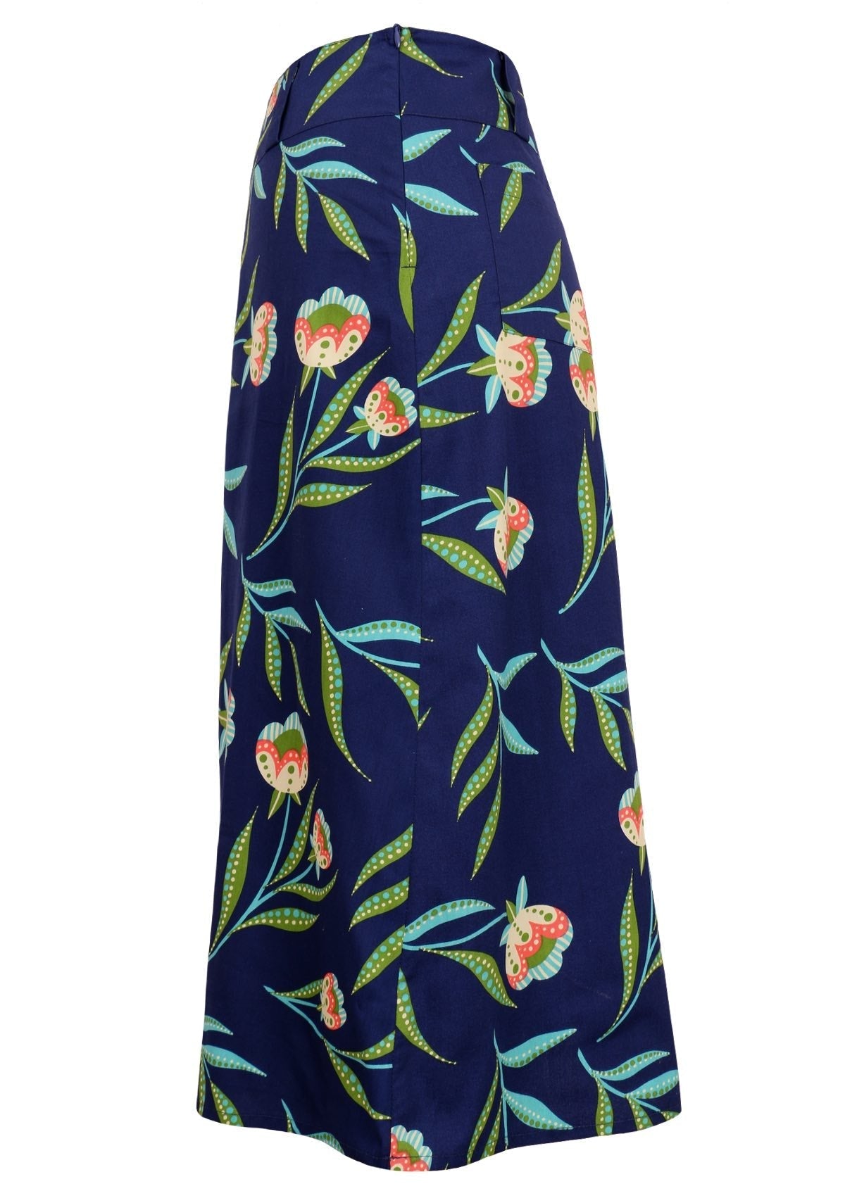 Mannequin side of skirt.