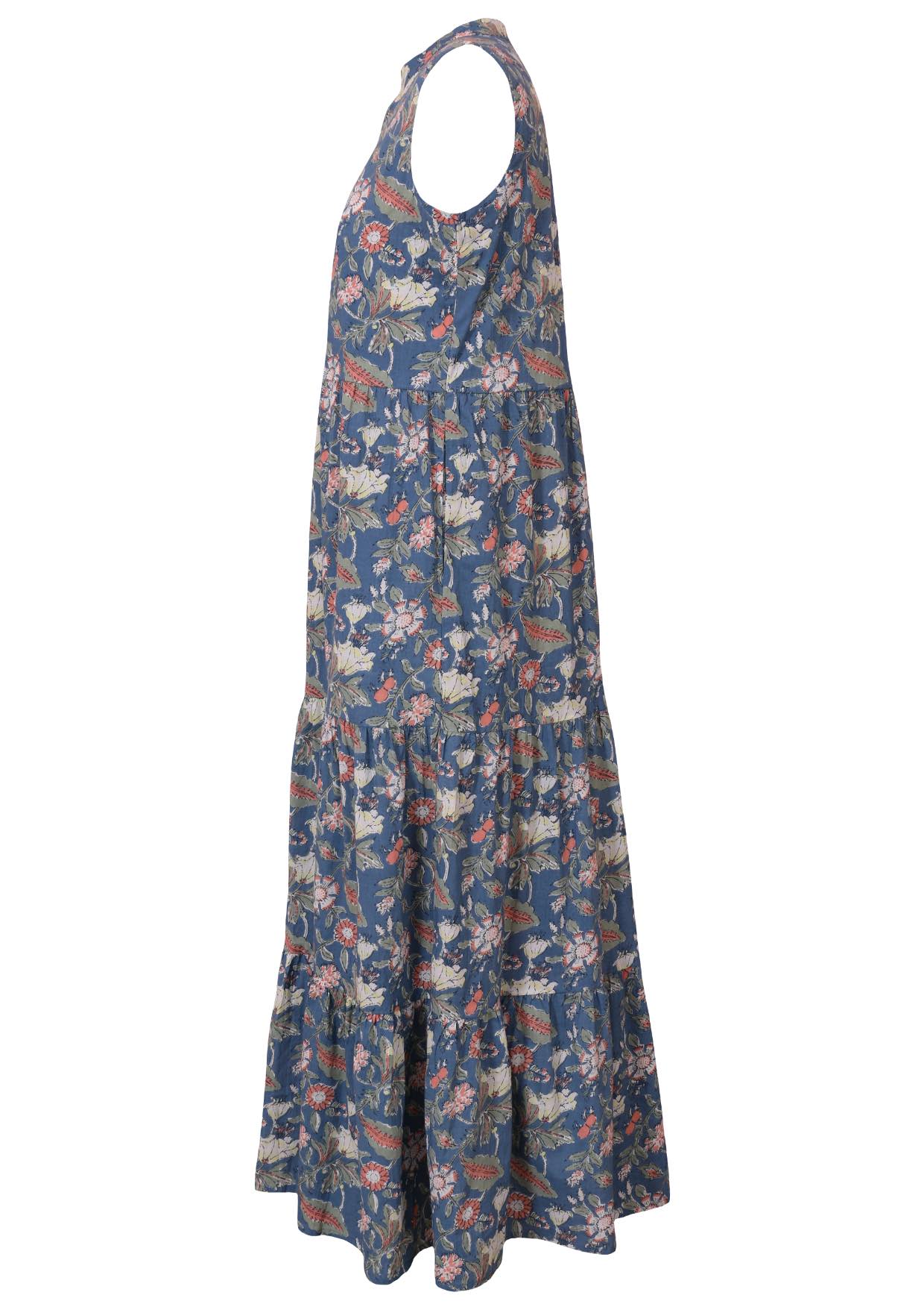 Boho Tiered Maxi Dress Poppy