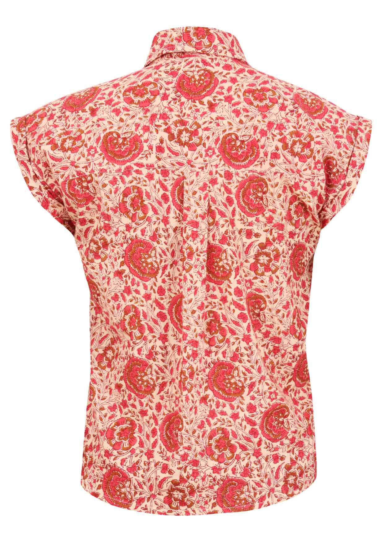 Button Up Shirt Rose