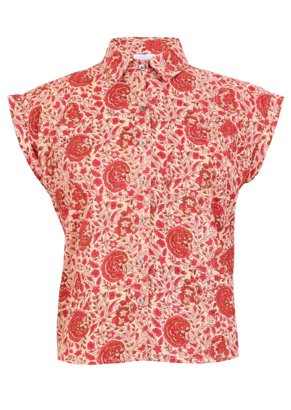 Button Up Shirt Rose