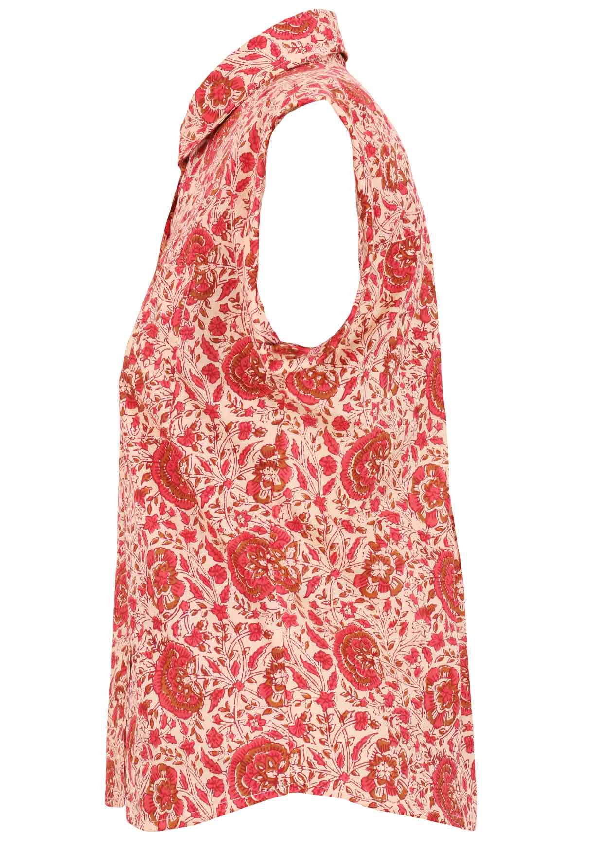 Button Up Shirt Rose