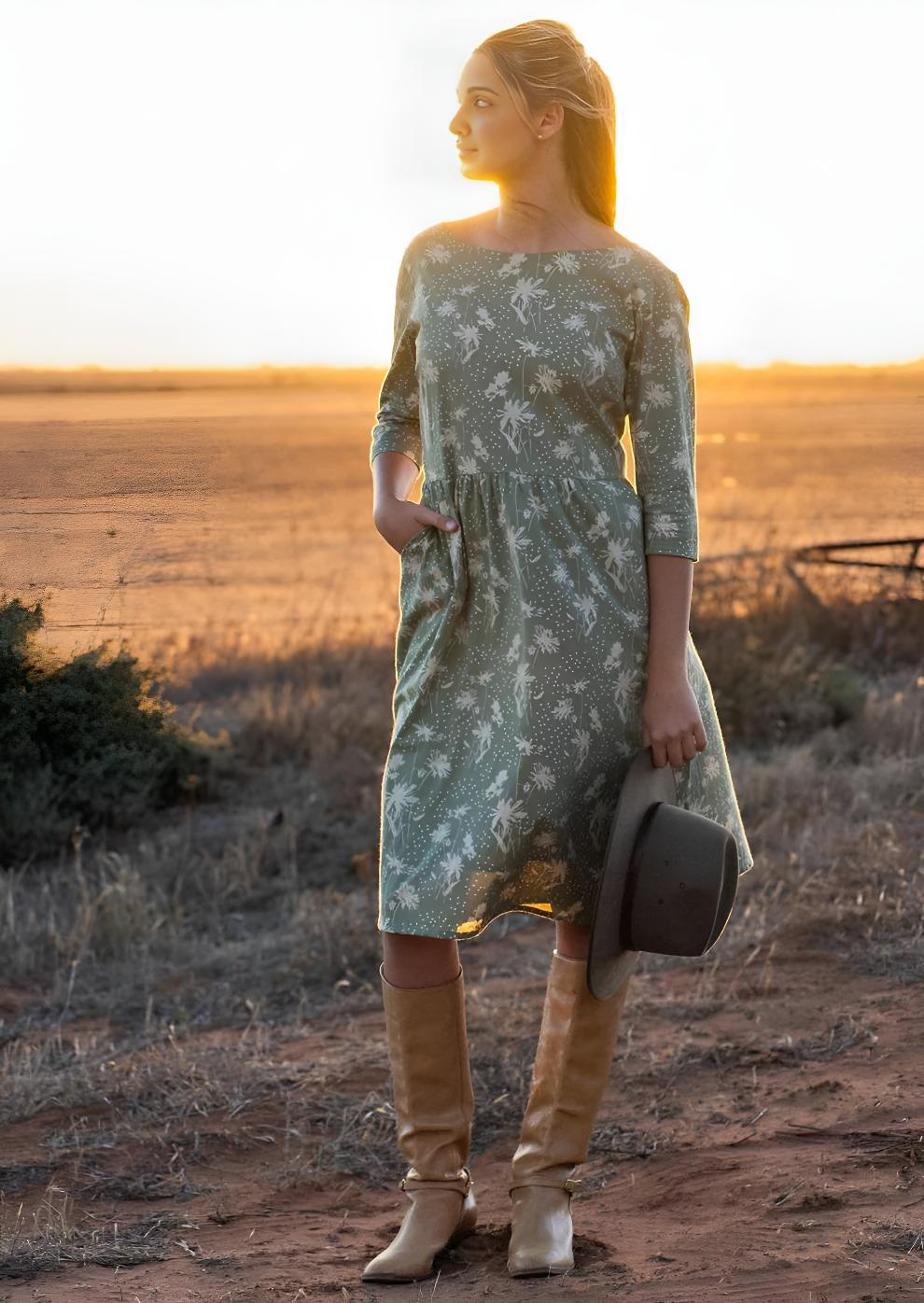 Briar Dress Cascade