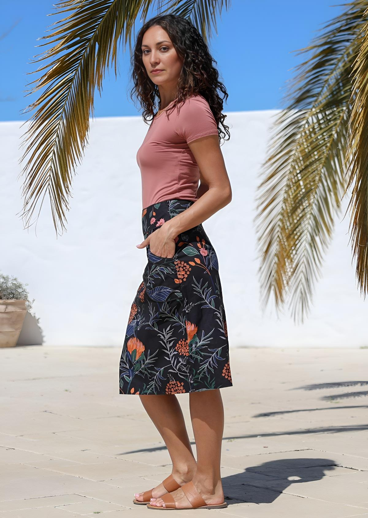 Bridgette Skirt Queen Protea