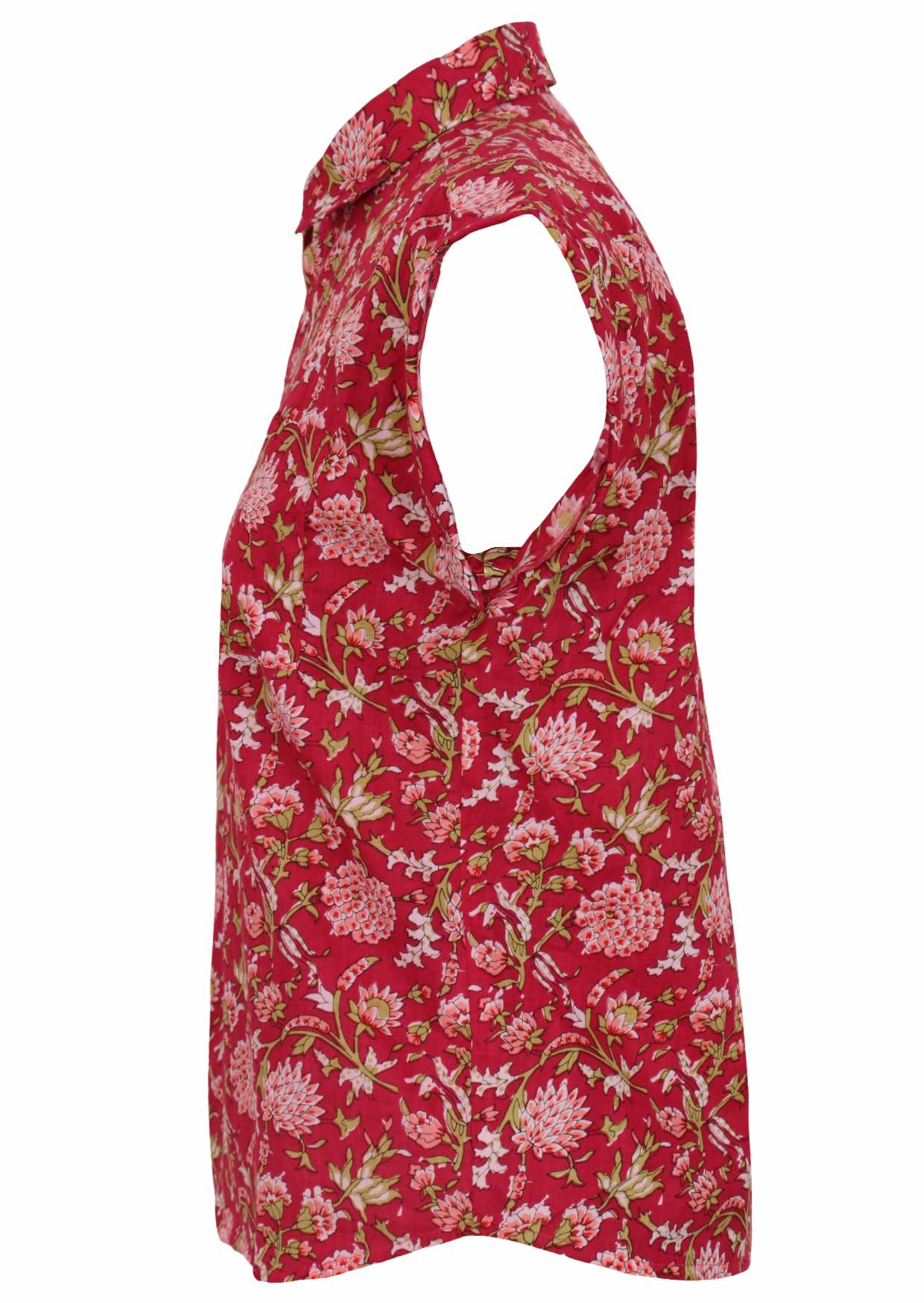 Button Up Shirt Cranberry