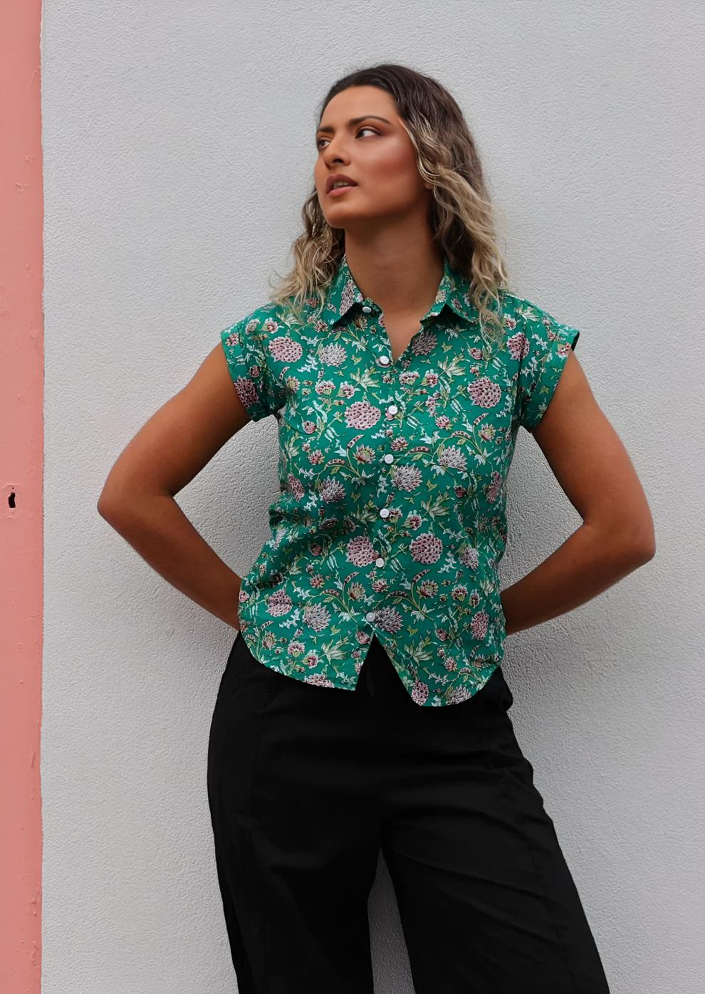 Button Up Shirt Juniper