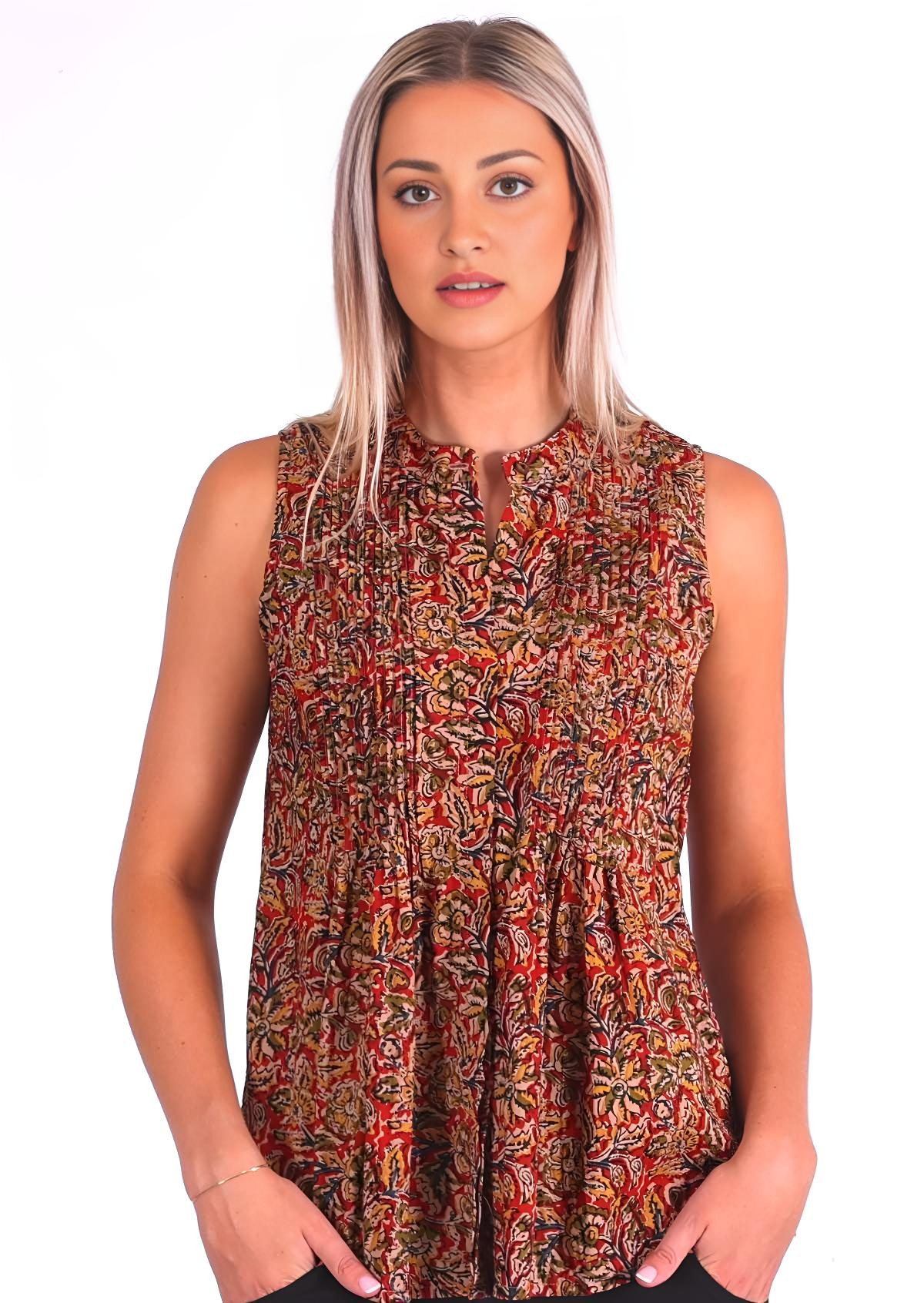 Camille Top Wild Spice