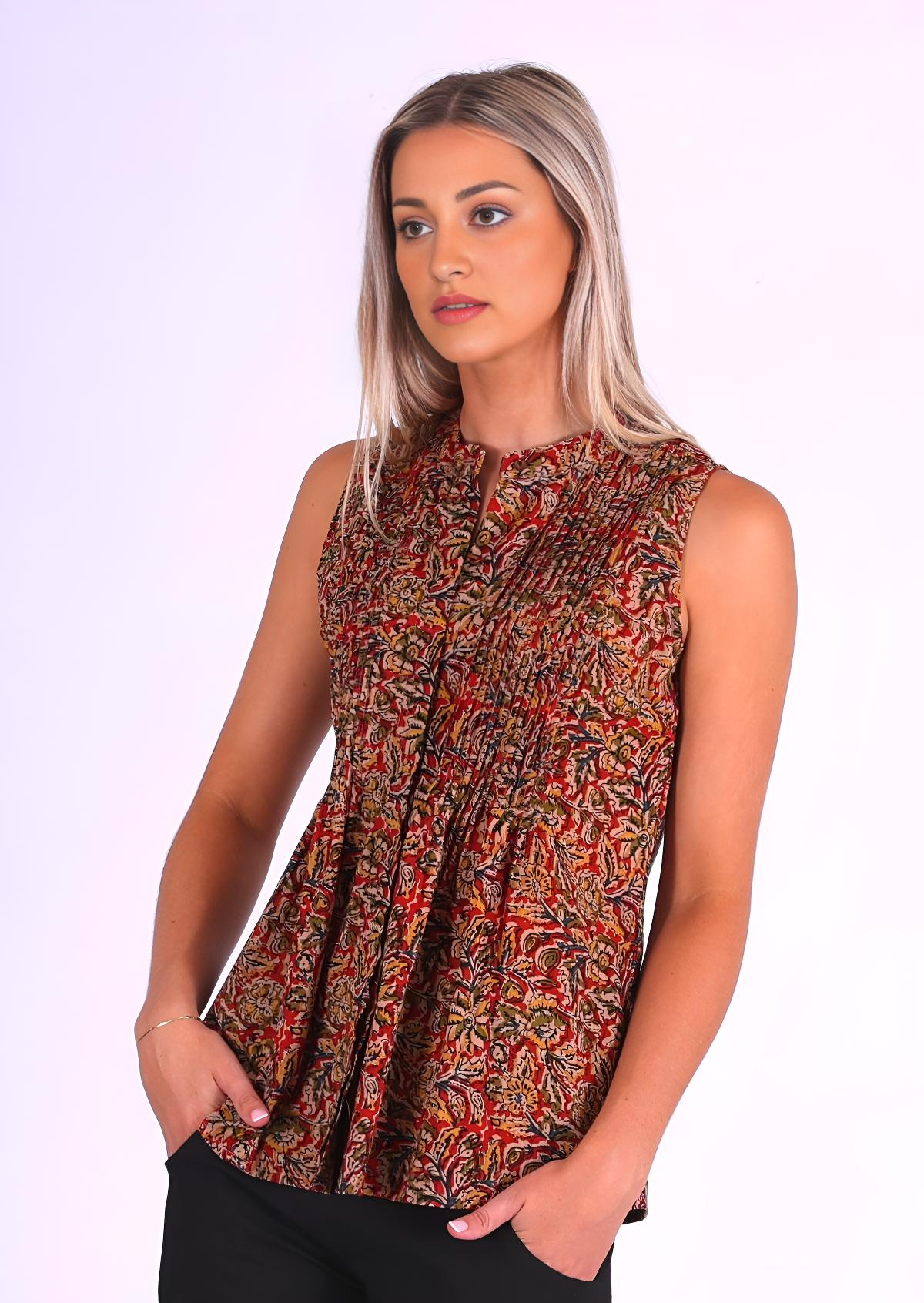 Camille Top Wild Spice