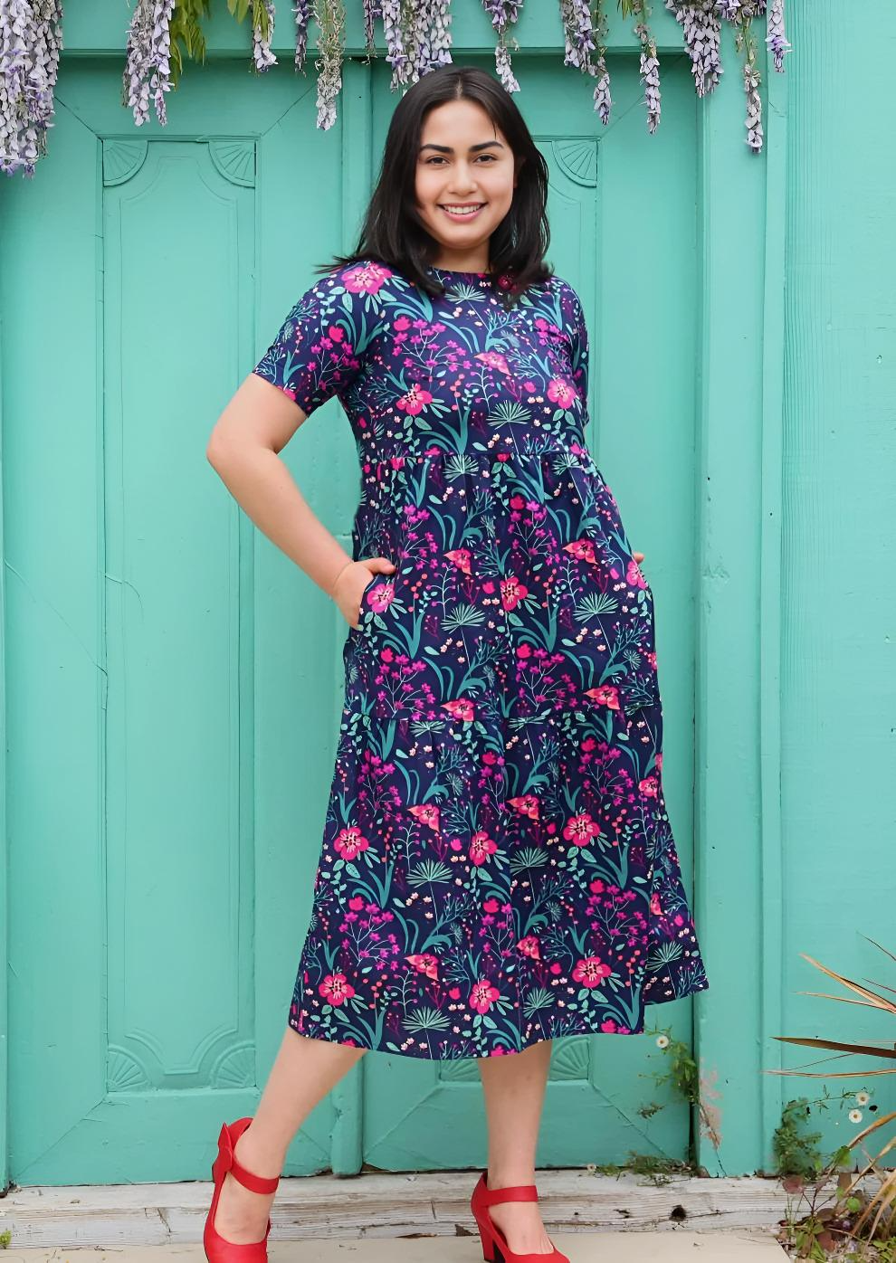 Claudia Dress Dianthus