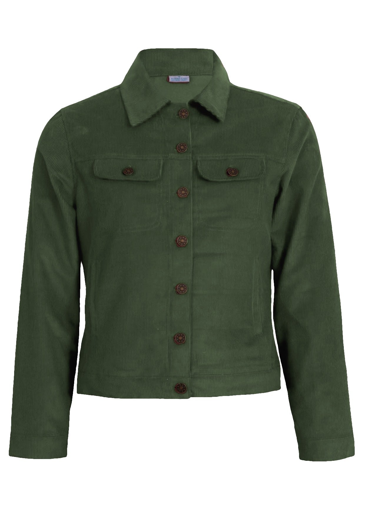 Corduroy Jacket Green