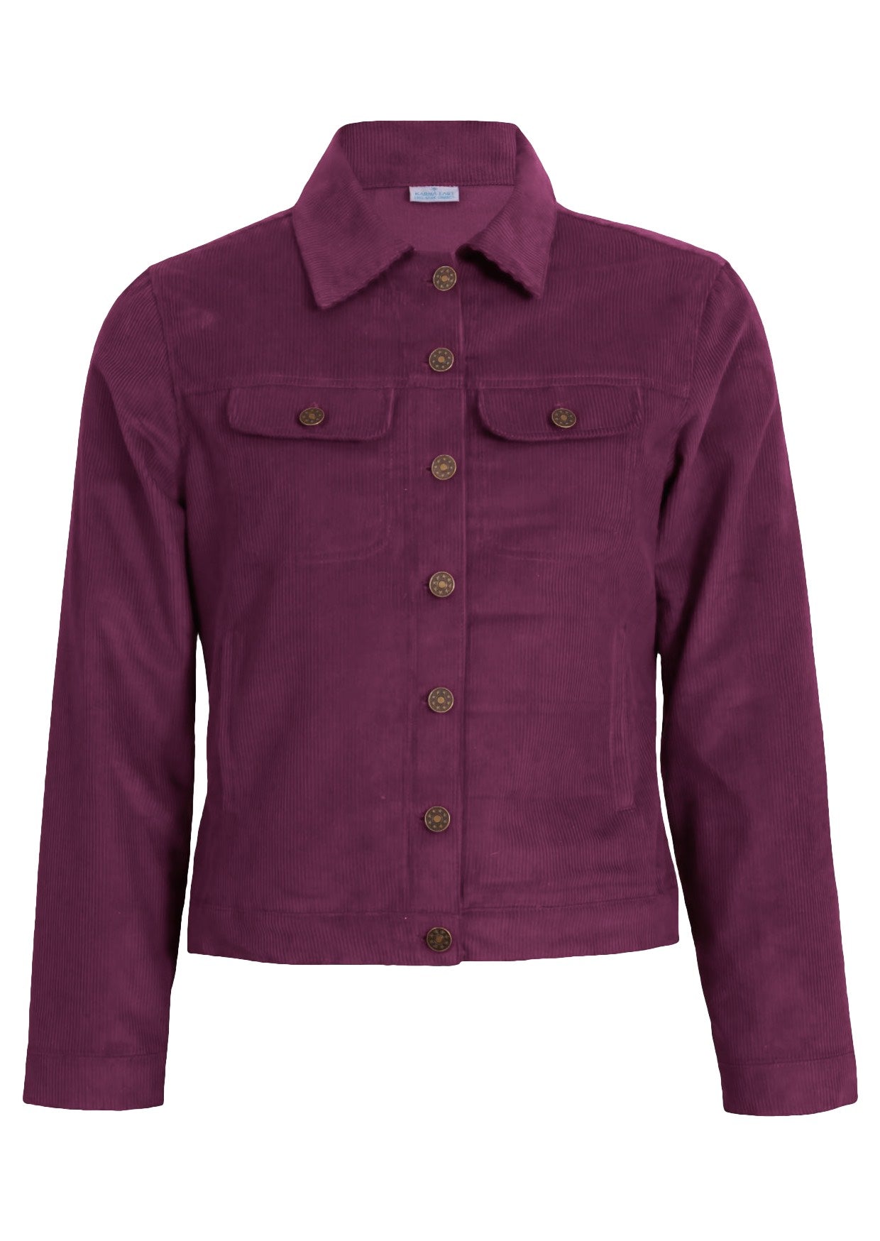 Corduroy Jacket Plum