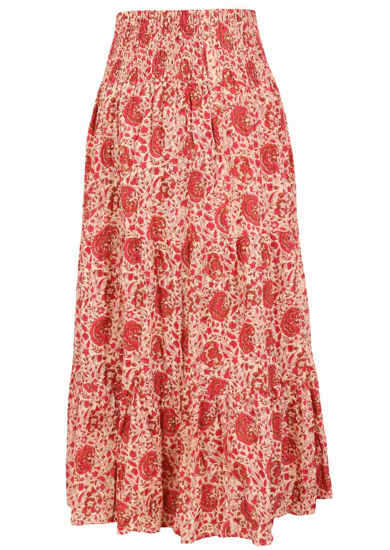 Dawn Maxi Skirt Rose