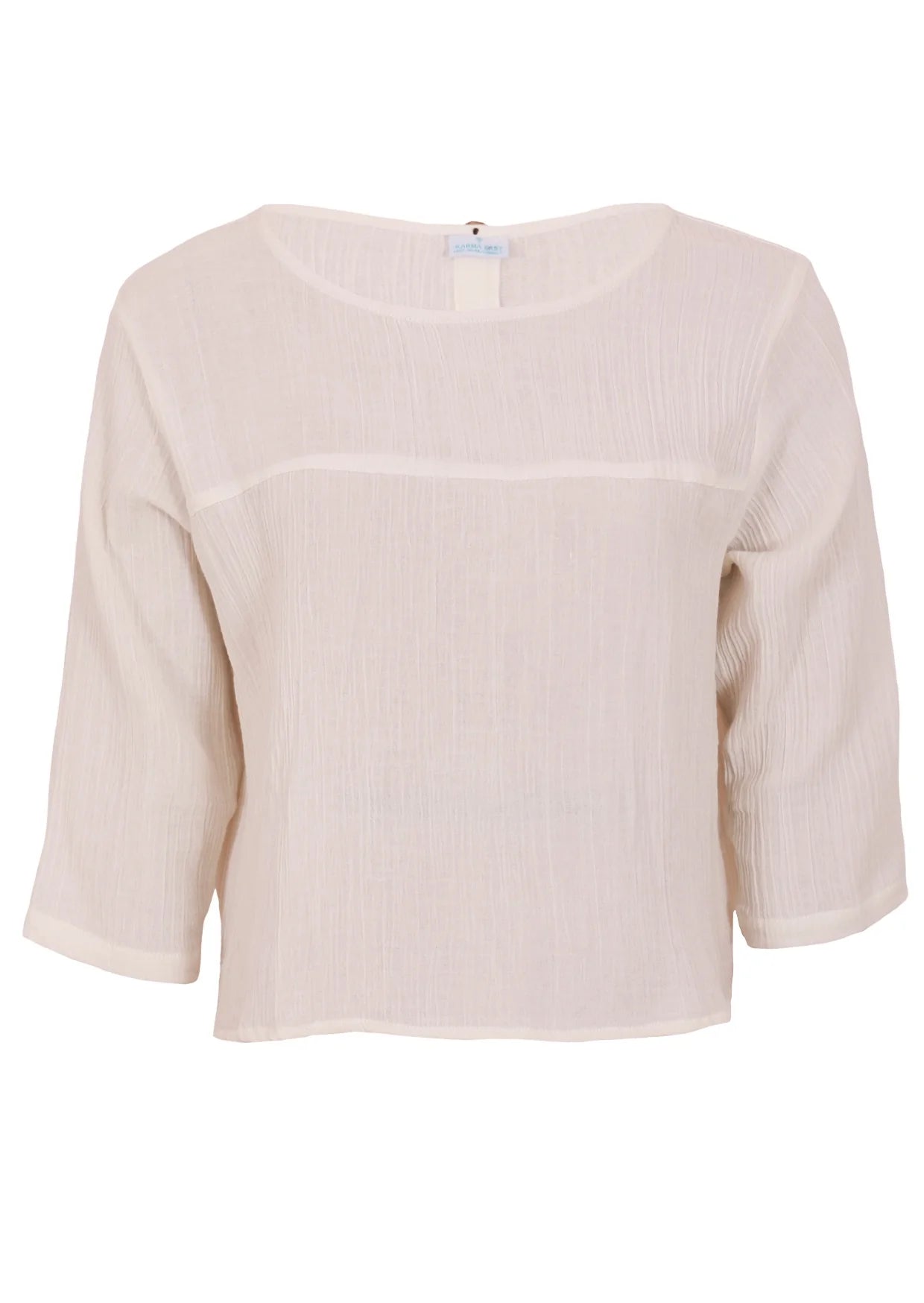 Demi Top Natural White