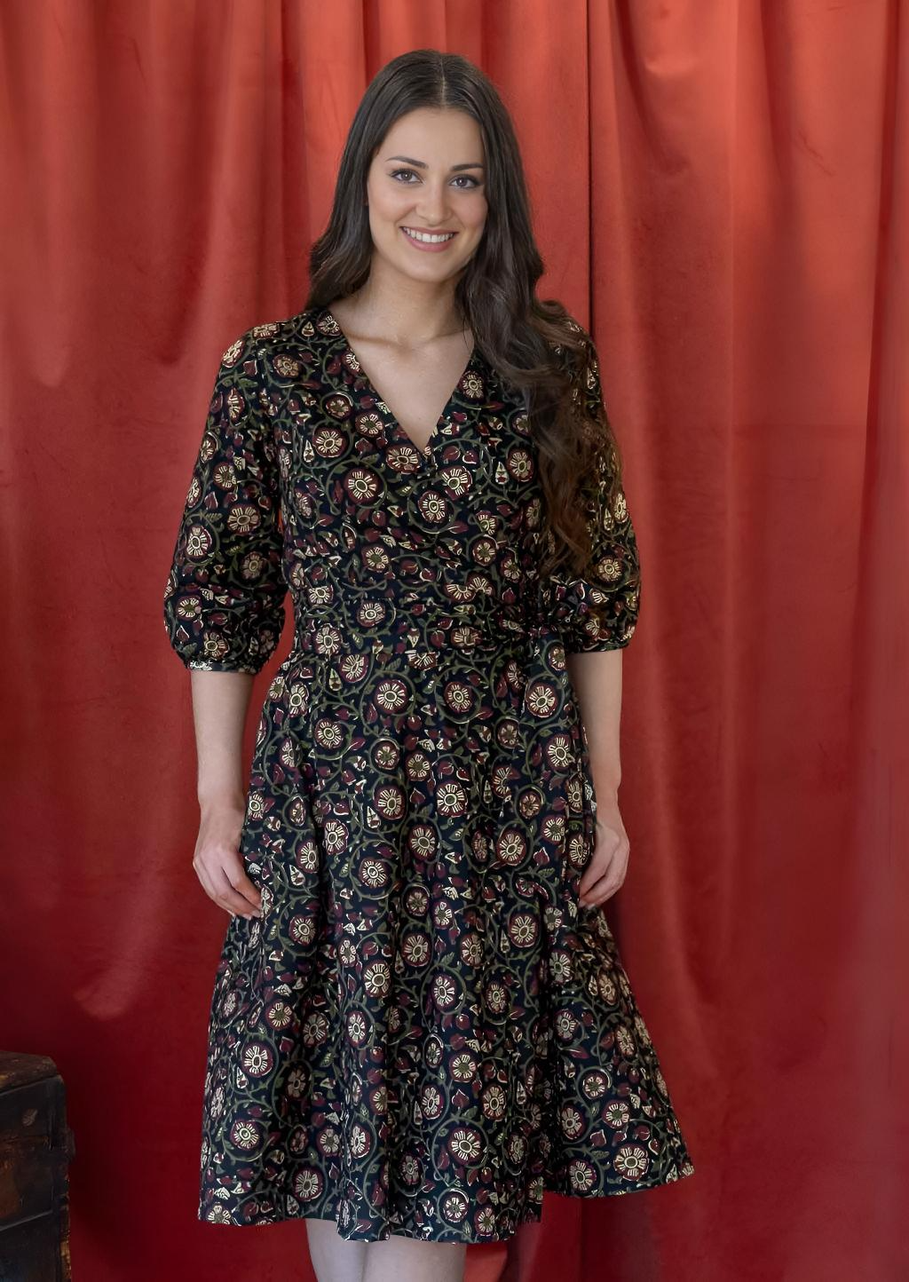 Ella Wrap Dress Sahira