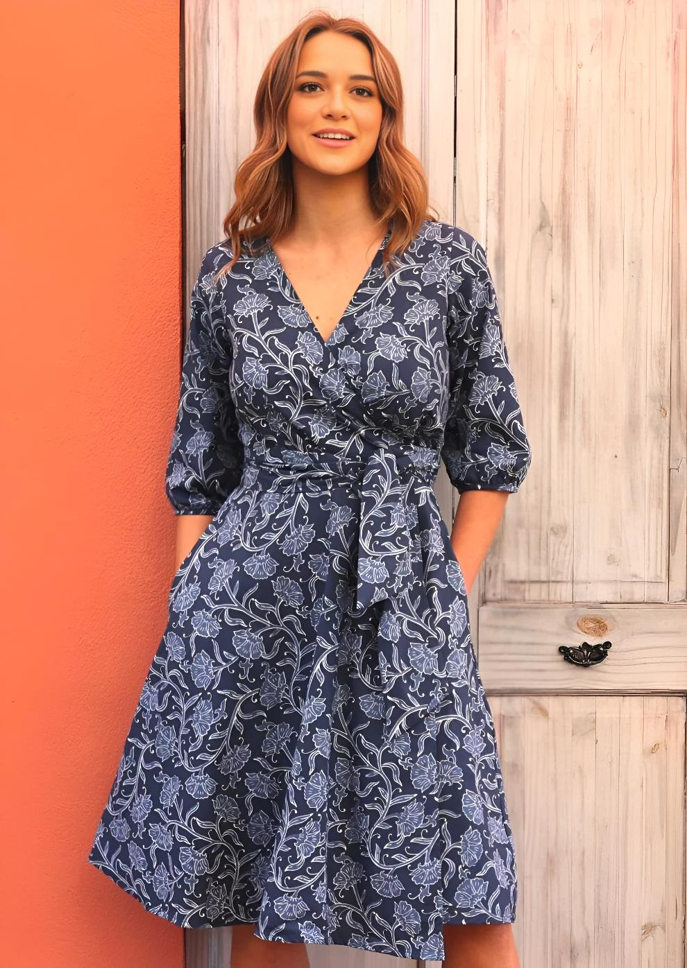 Ella Wrap Dress Neela