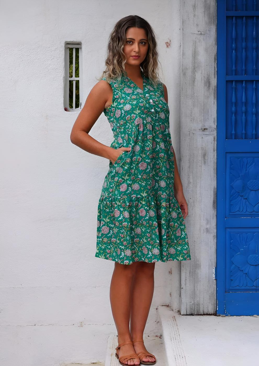 Ember Midi Dress Juniper