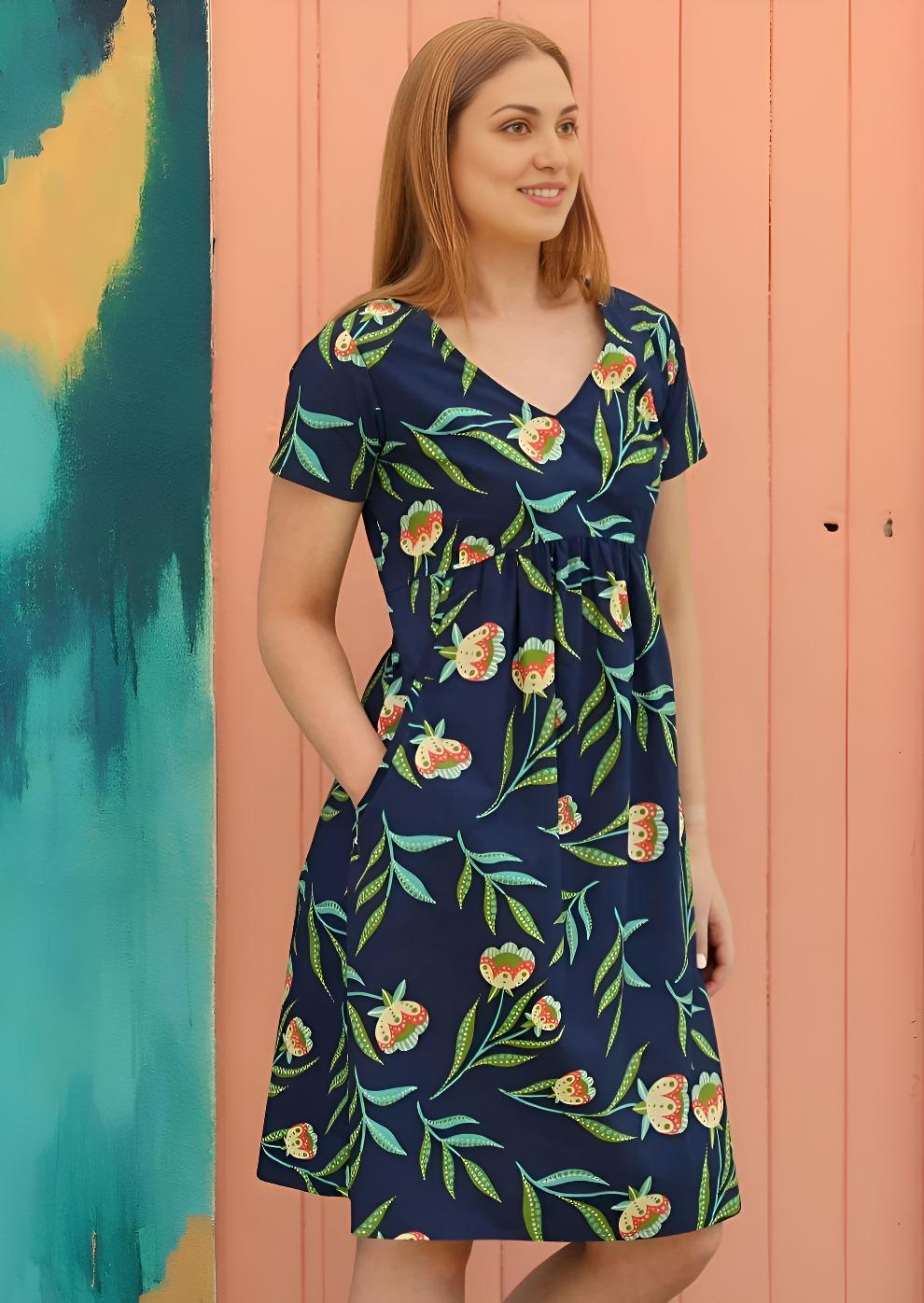 Etta Dress Midnight Reverie