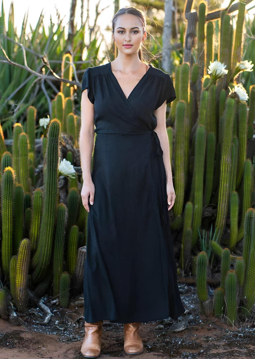 Francesca Dress Black