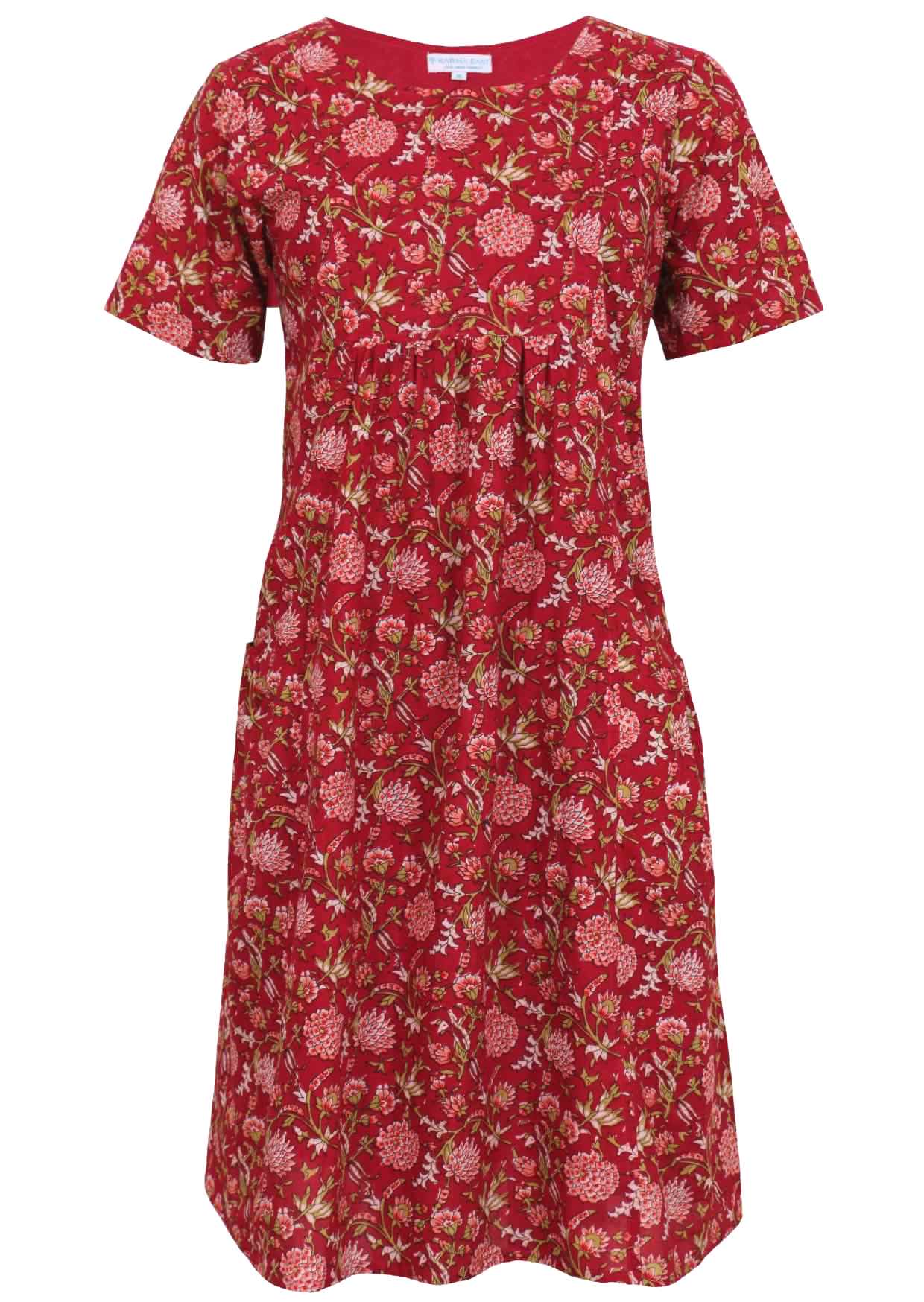 Frankie Dress Cranberry