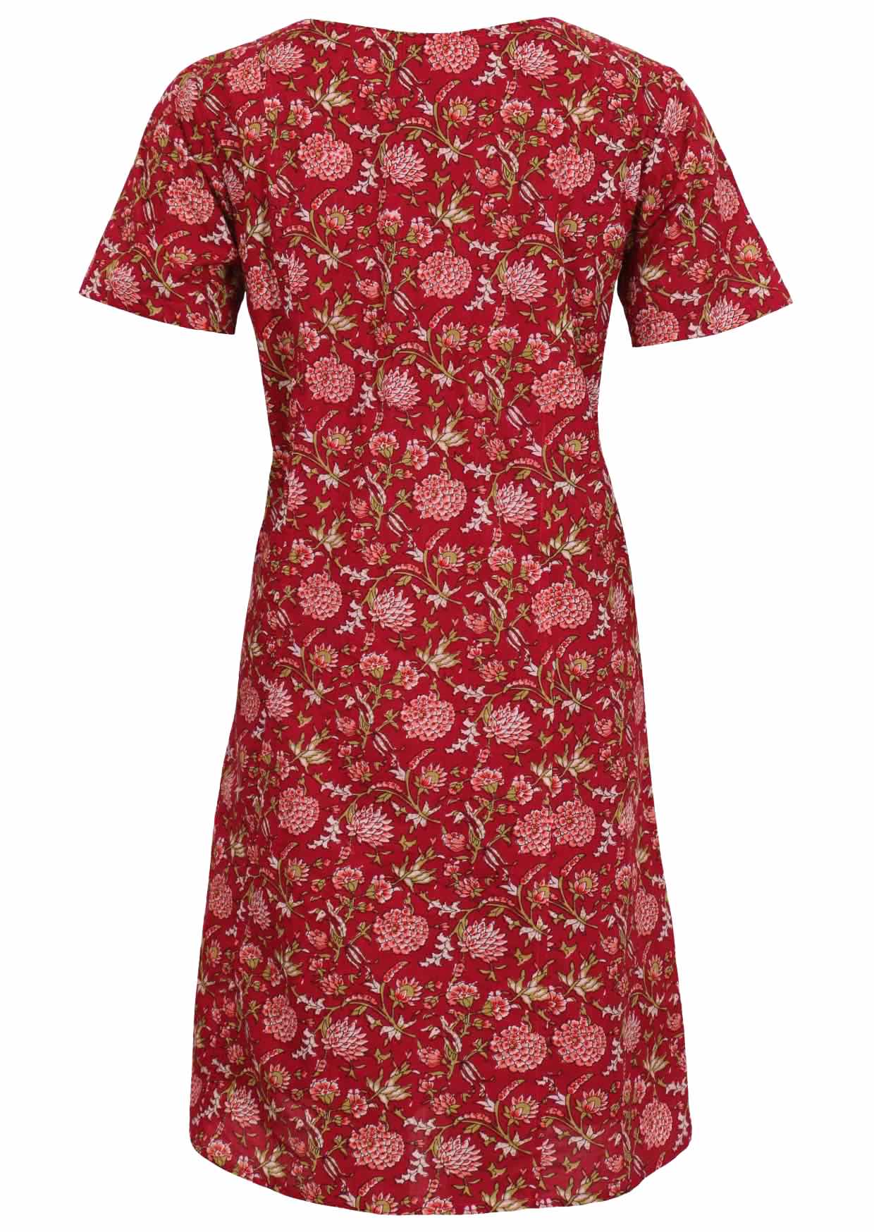 Frankie Dress Cranberry