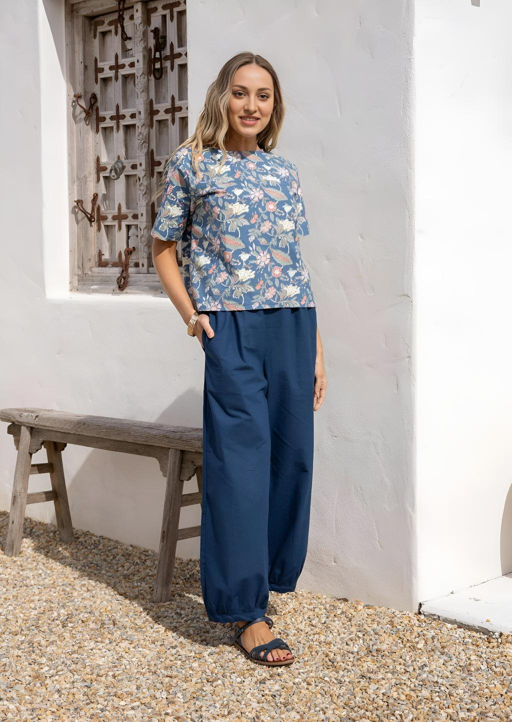 Greta Pants Navy