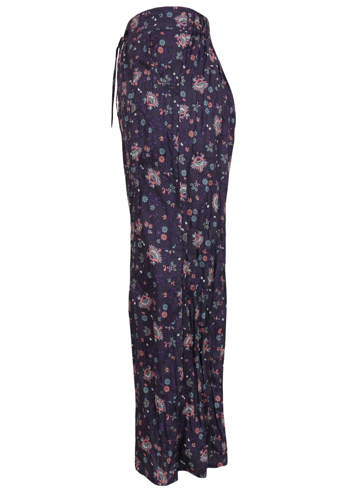 Janis Pants Eventide 100 percent cotton pants side view