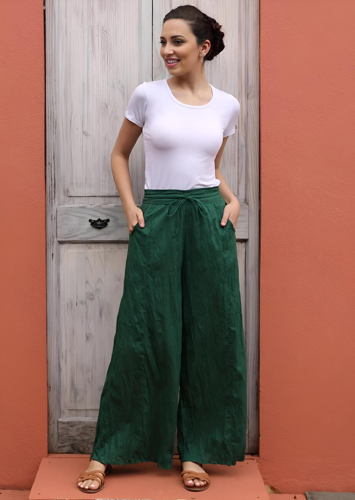 Janis Pants Hunter Green