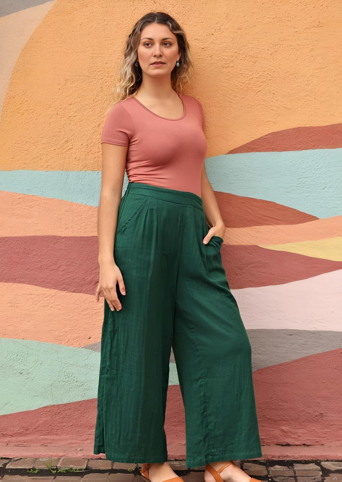 Jaya Pants Green