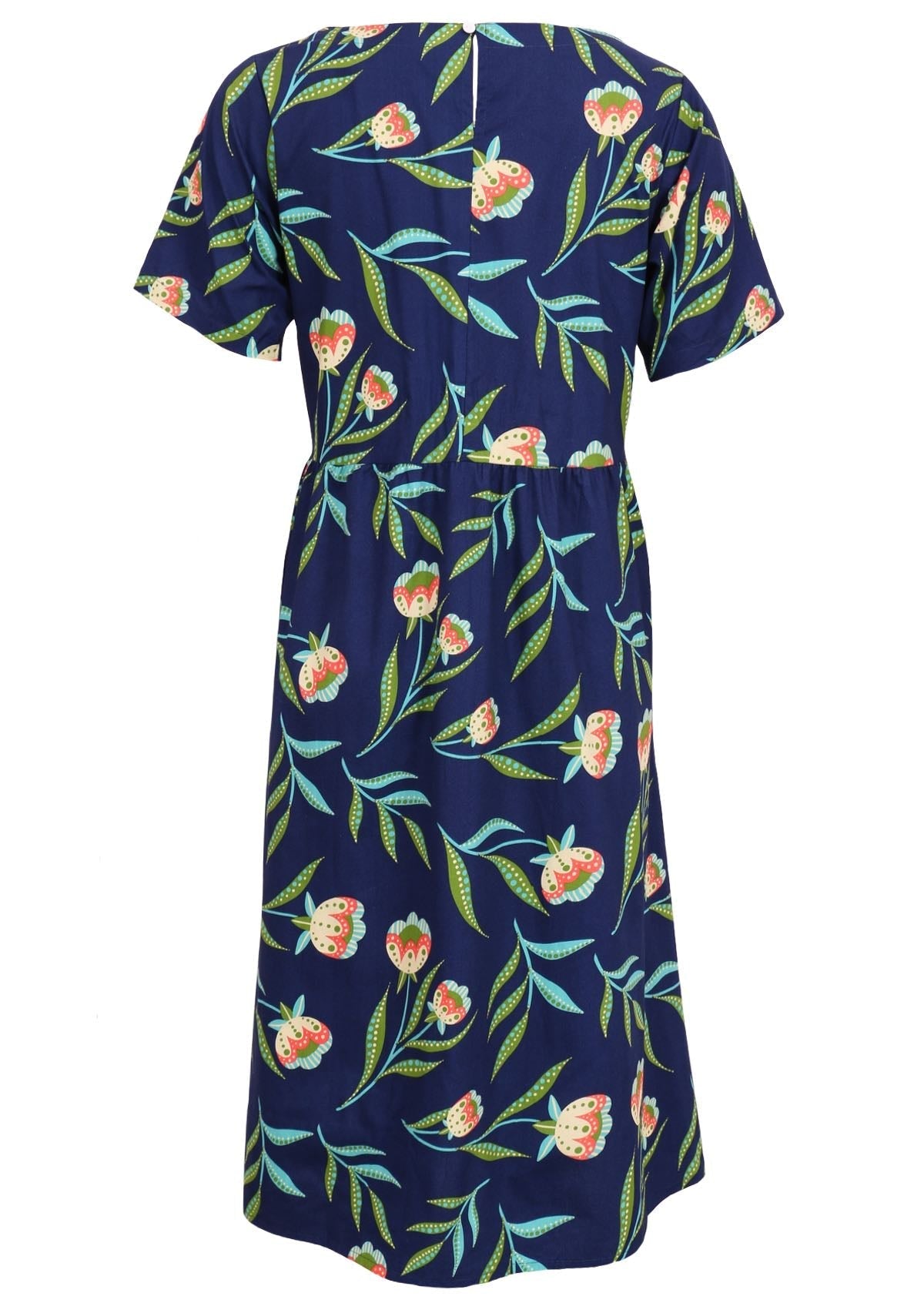 Mannequin back of dress.