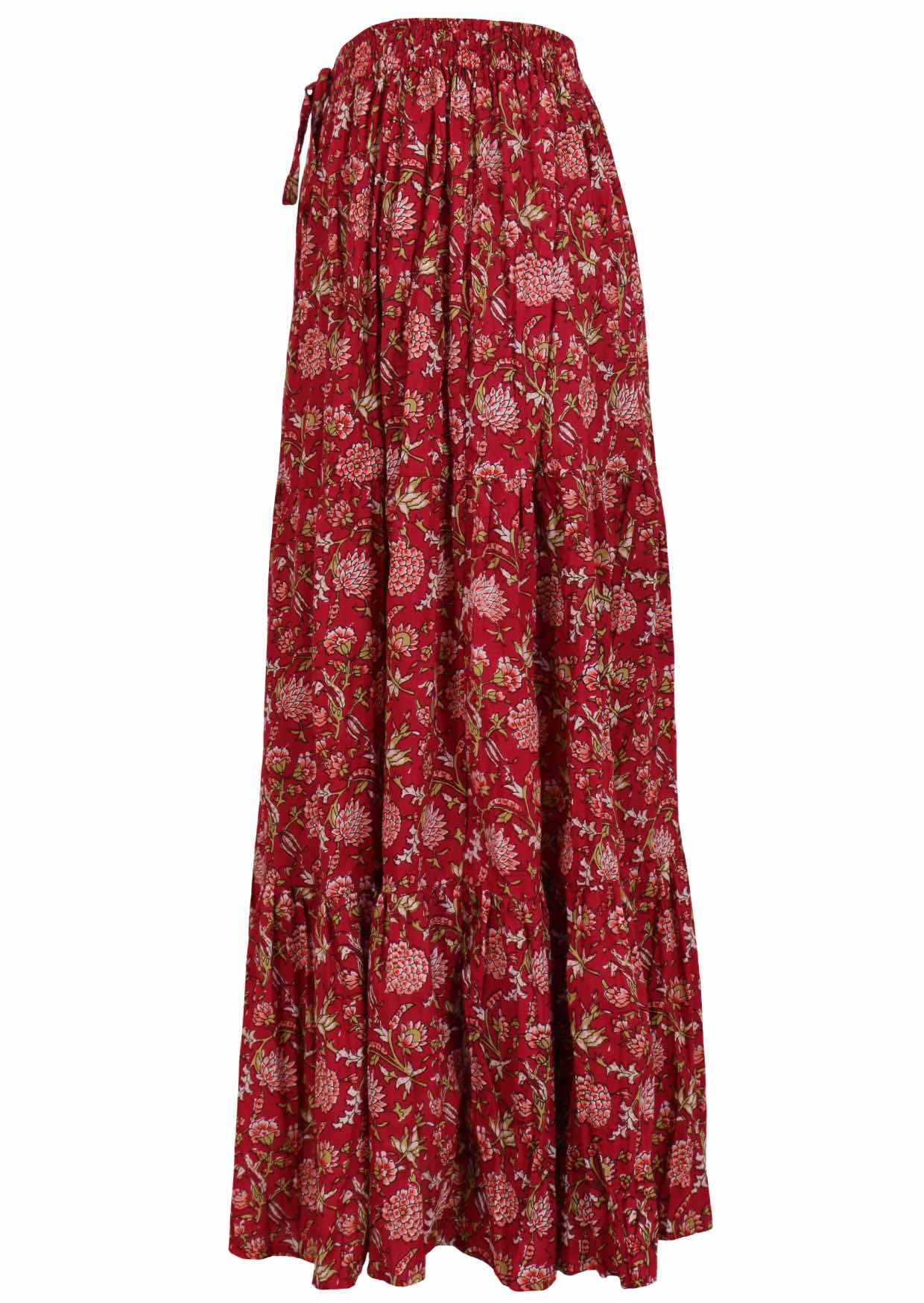 Maxi Skirt Cranberry