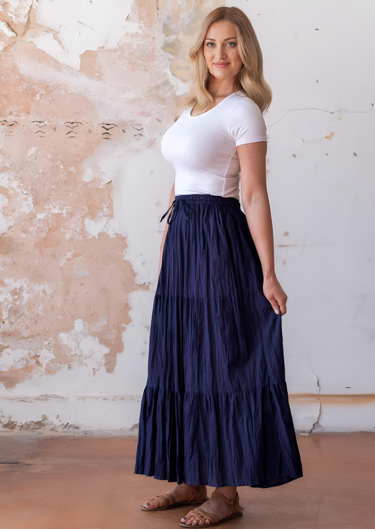 Maxi Skirt Rhodonite