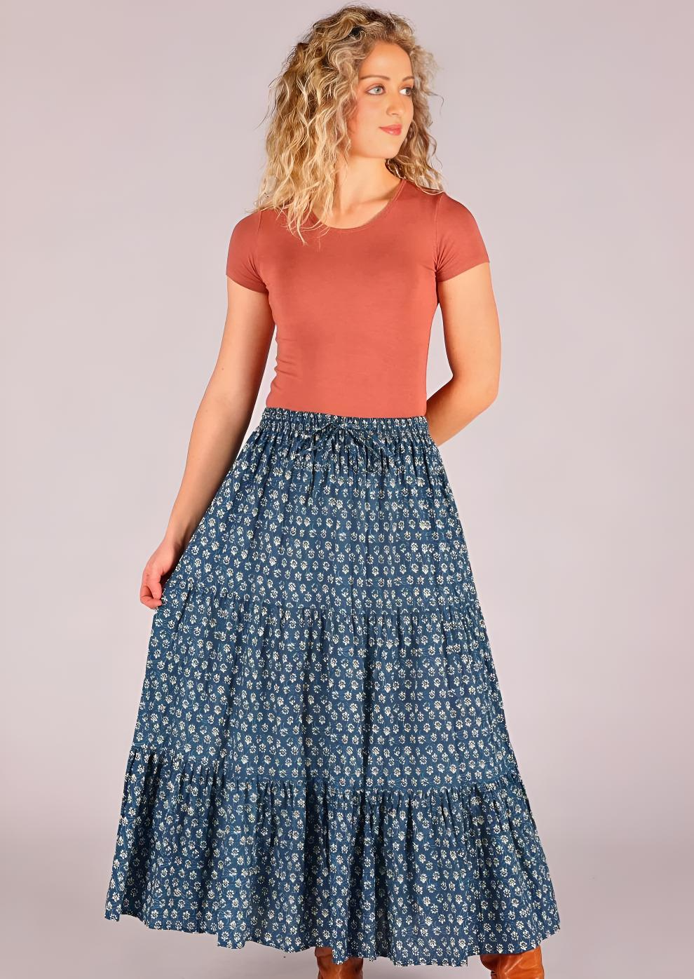 Maxi Skirt Bluebell