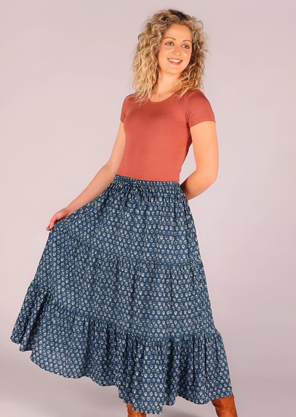 Maxi Skirt Bluebell