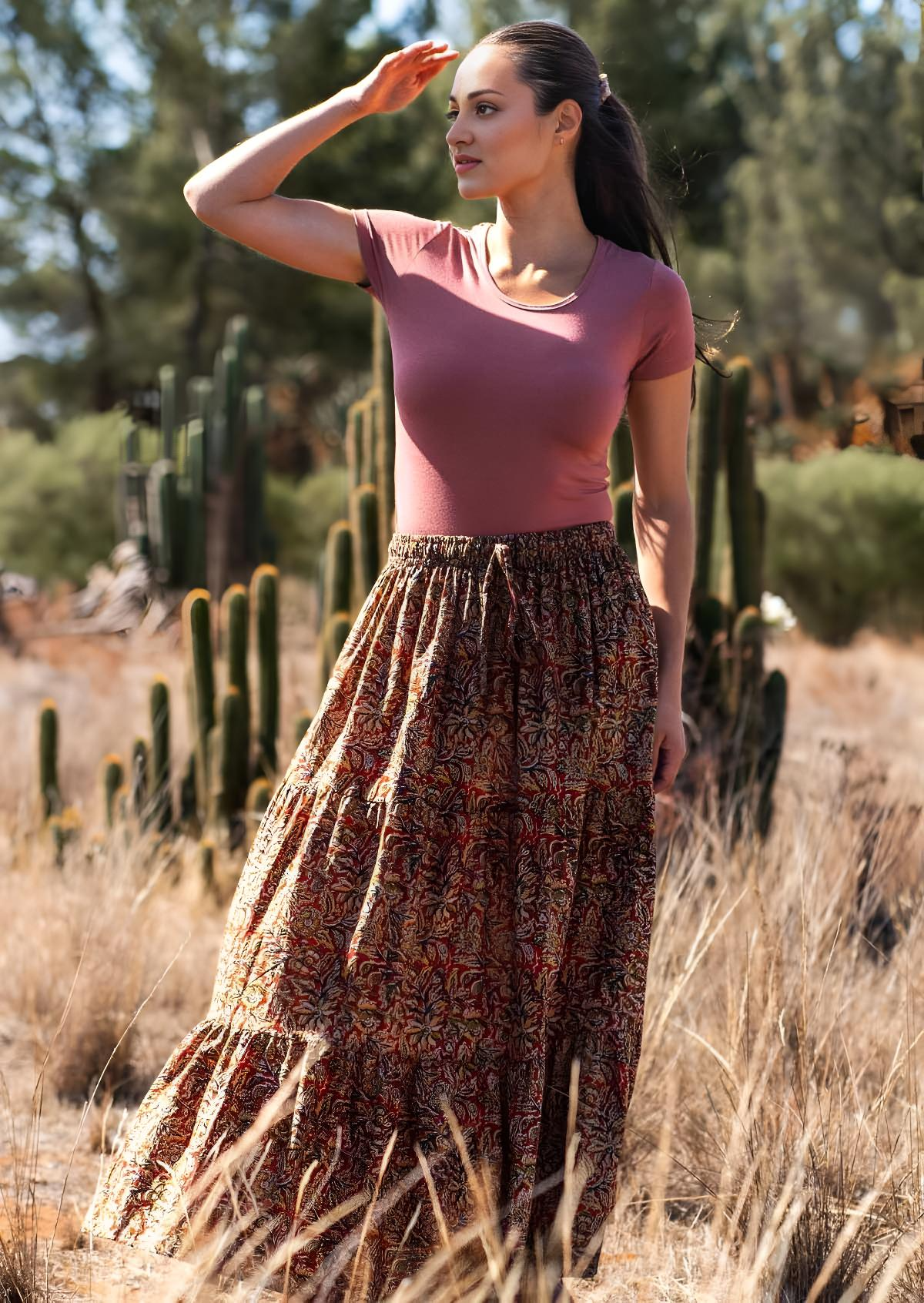 Maxi Skirt Wild Spice