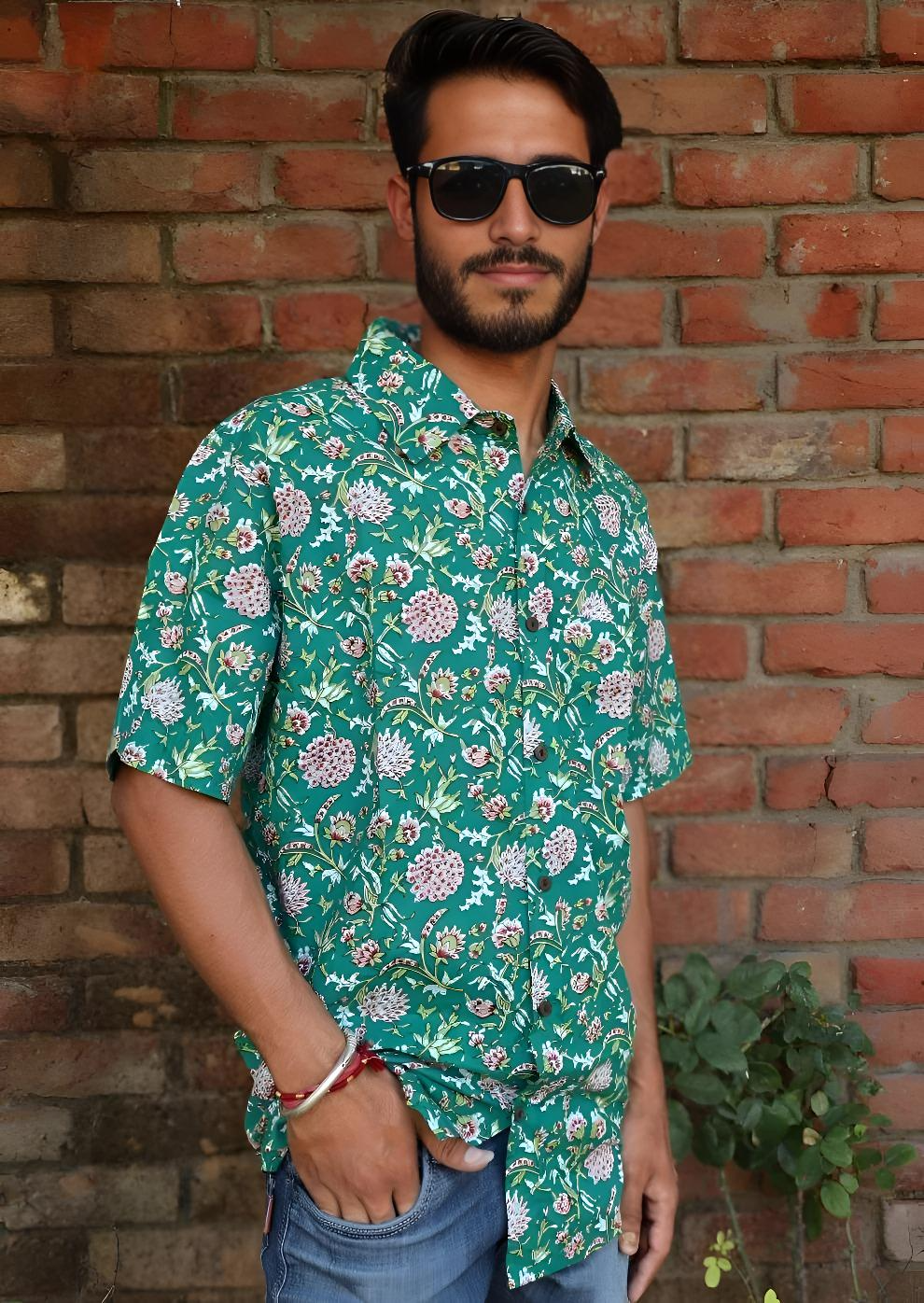 Men's Cotton Shirt Juniper