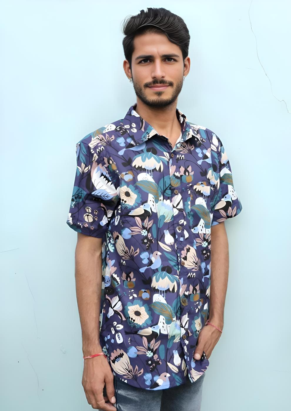 Men's Cotton Shirt Protea