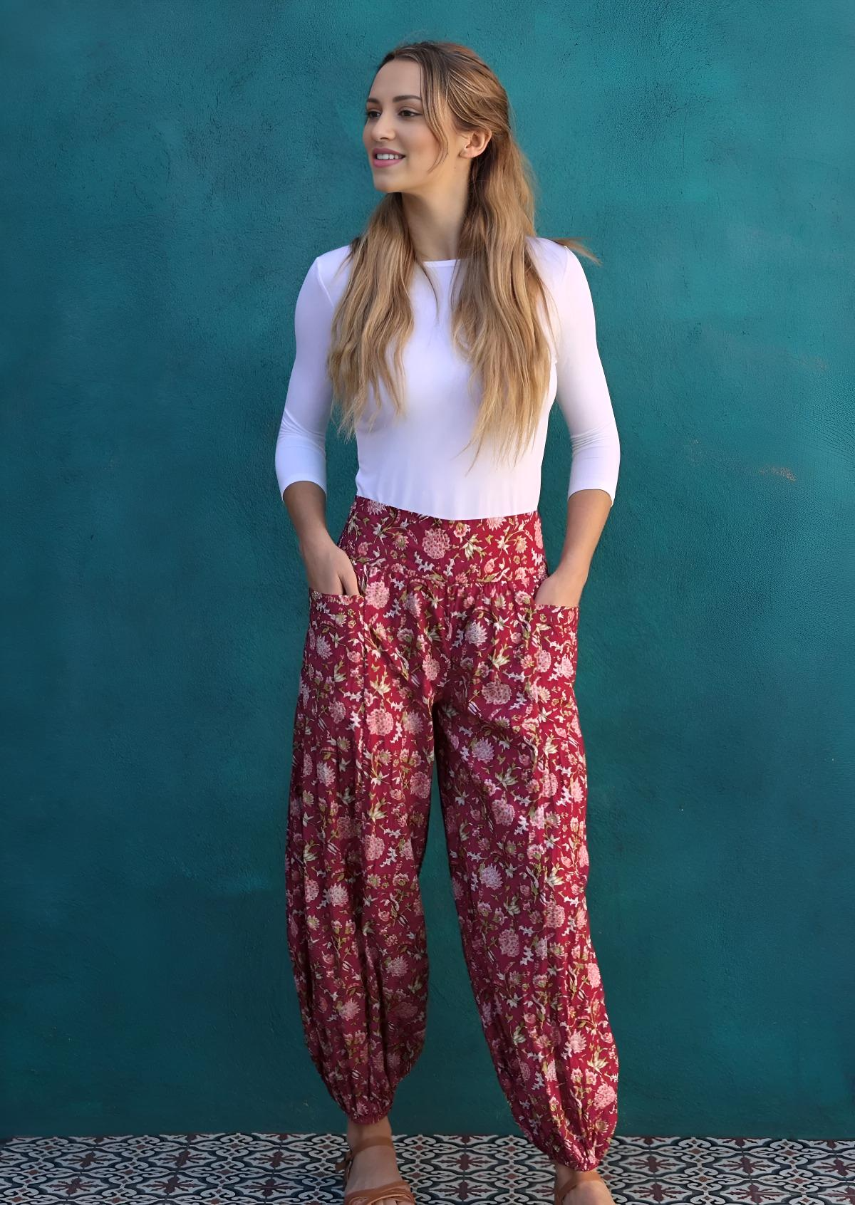 Pilot Pants Cranberry