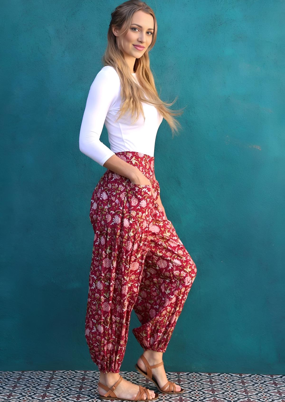 Pilot Pants Cranberry