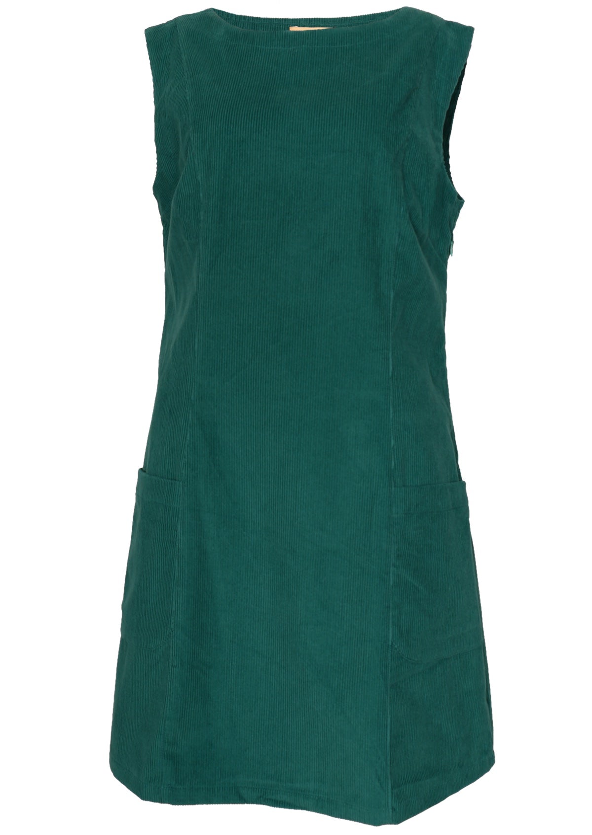 Poly Pocket Tunic Corduroy Green