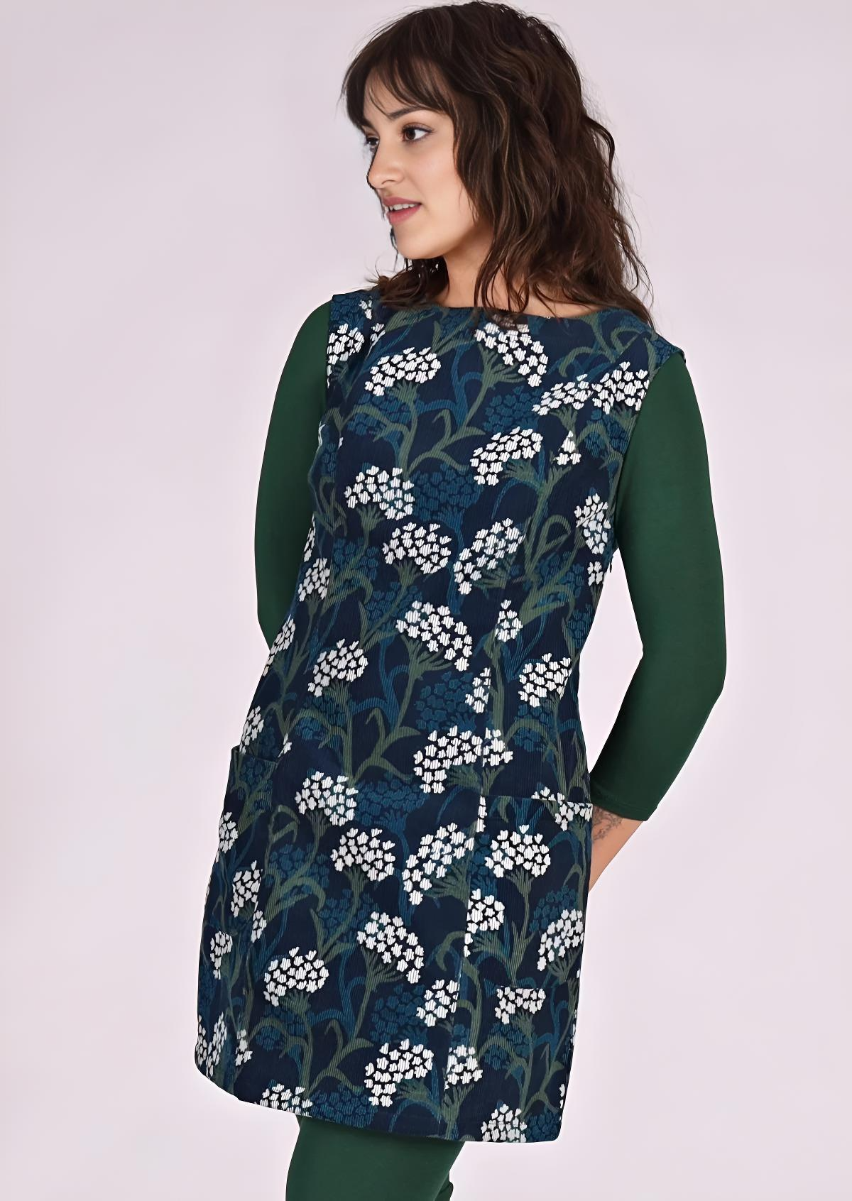 Poly Pocket Tunic Corduroy Yarrow