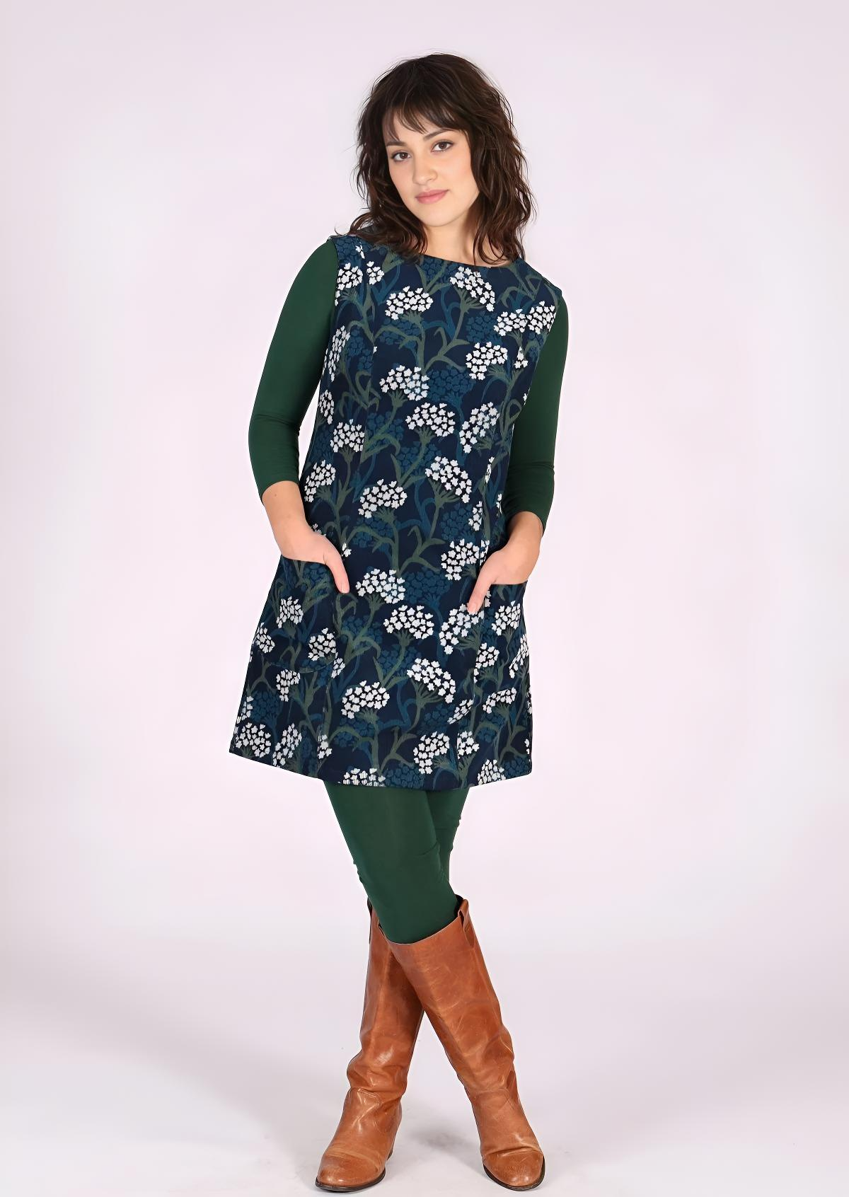 Poly Pocket Tunic Corduroy Yarrow