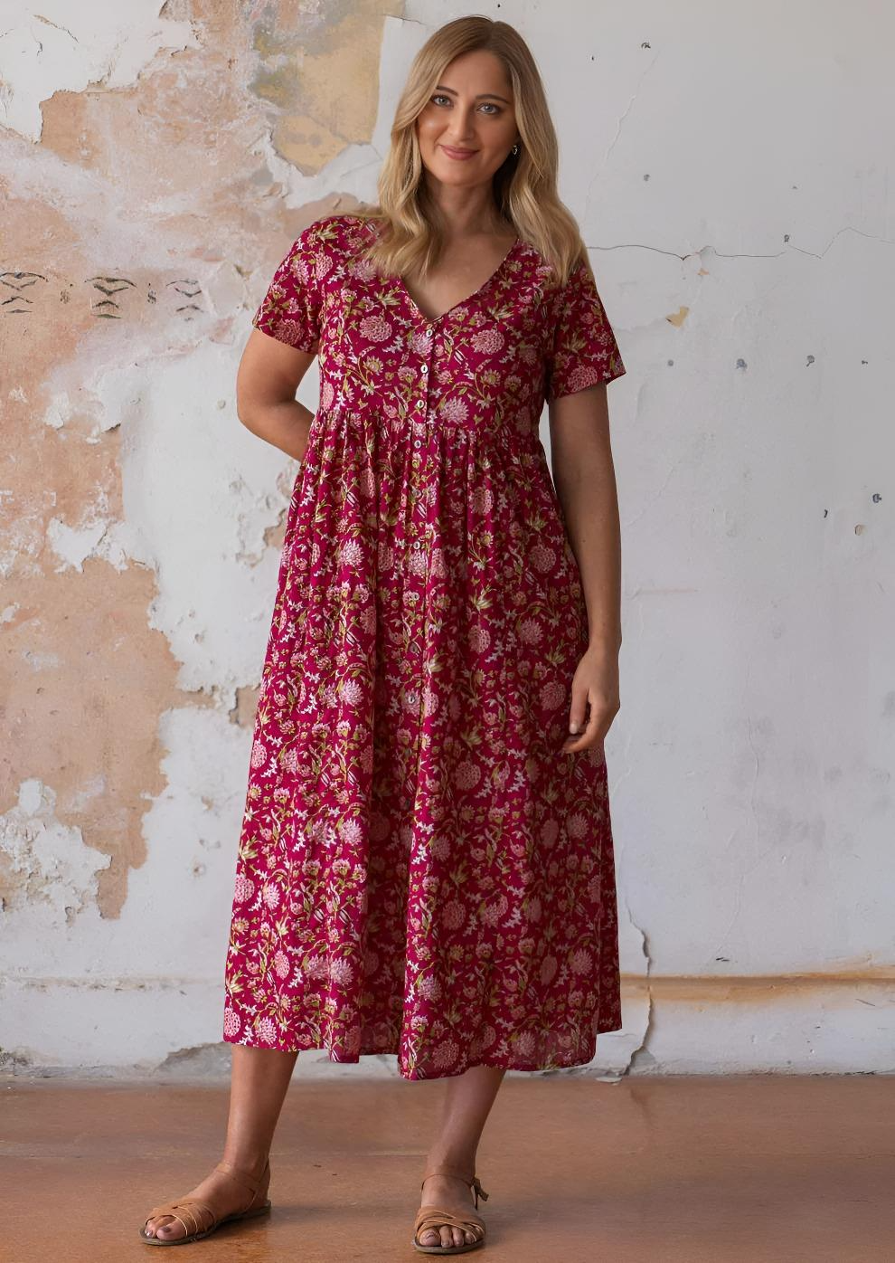 Promenade Dress Cranberry
