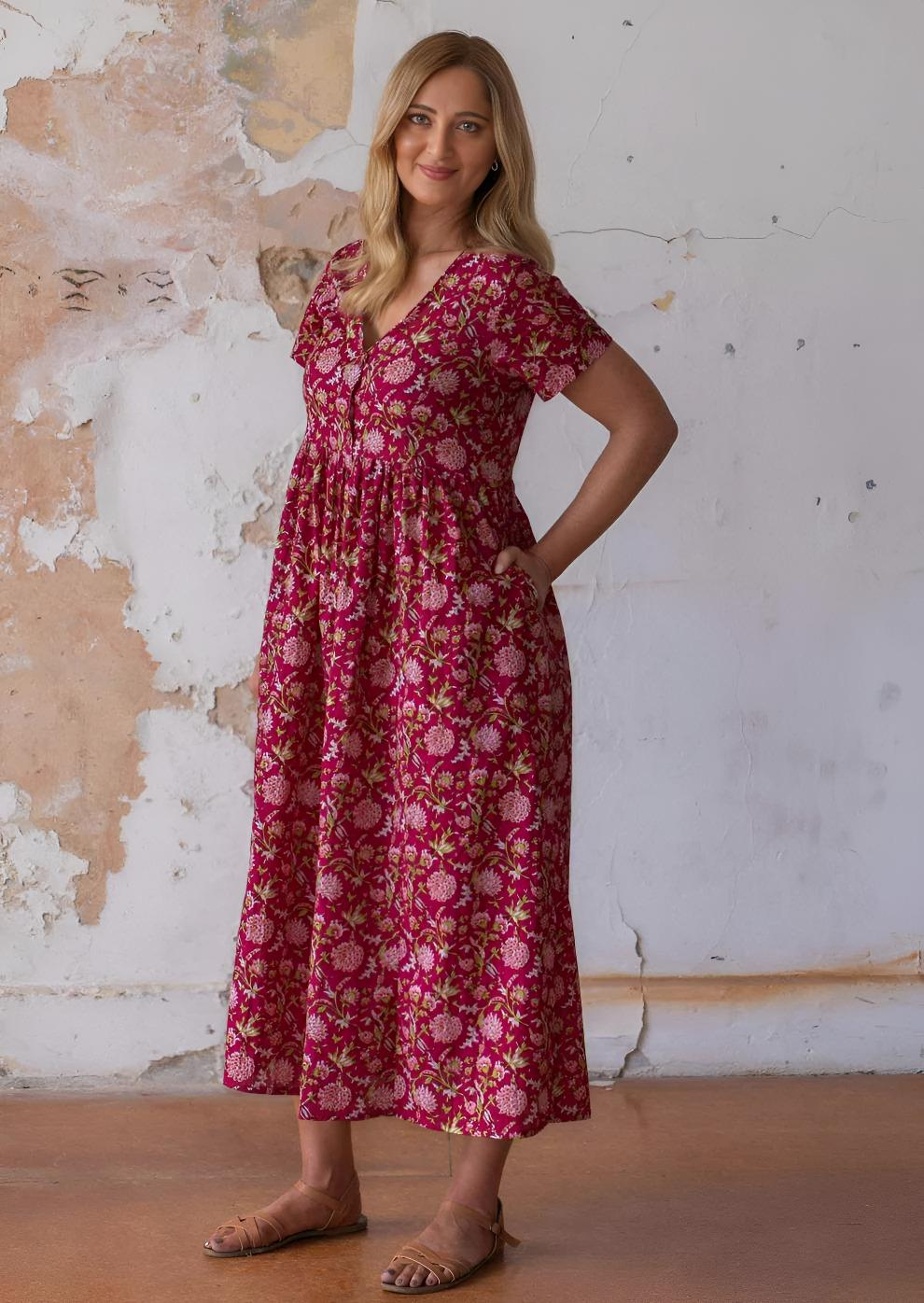 Promenade Dress Cranberry